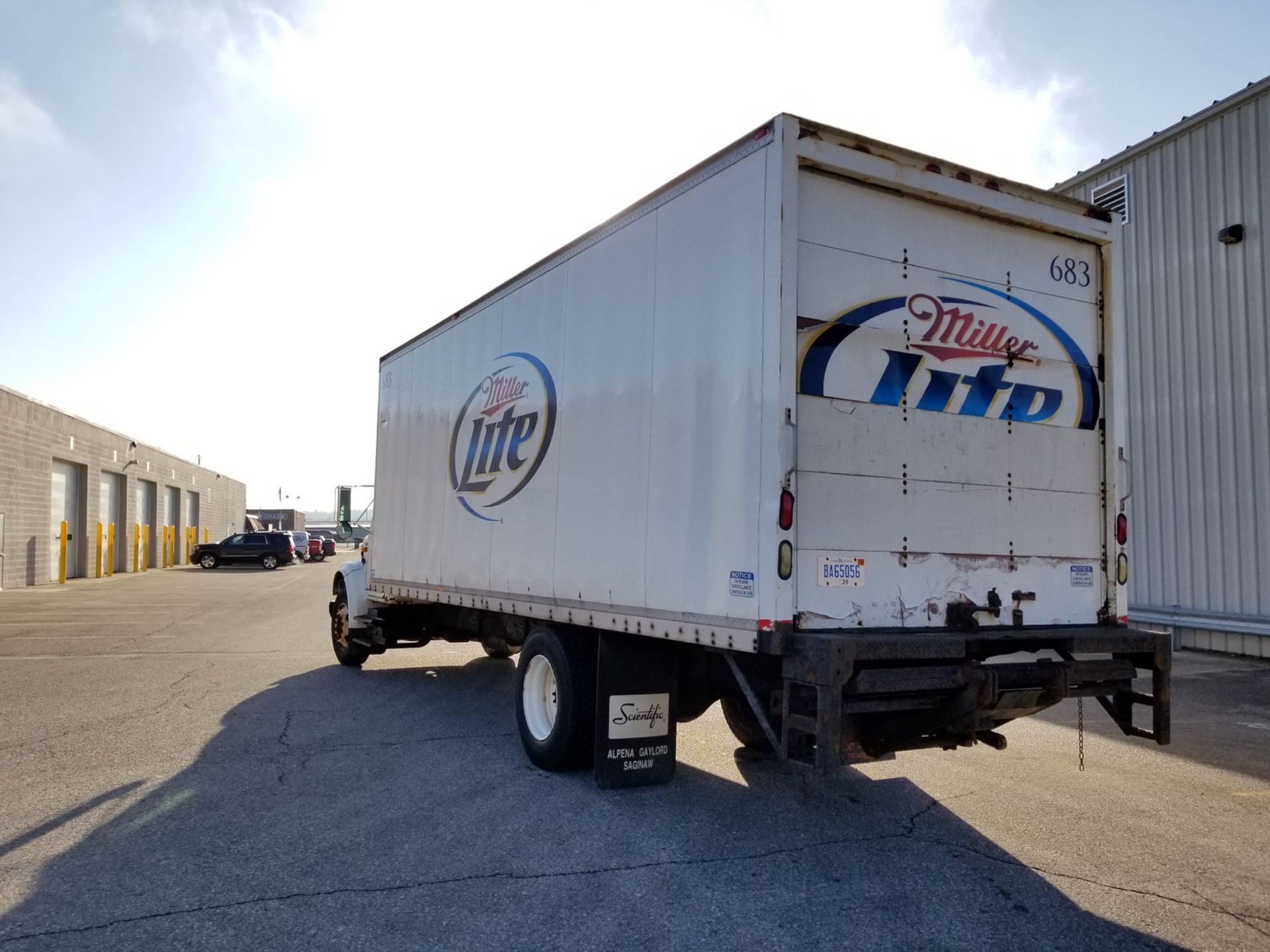 2001 International 4700 4X2 Box Truck, Mileage: 168,204, VIN# 1HTSCAAMX1H390683 - Image 4 of 32