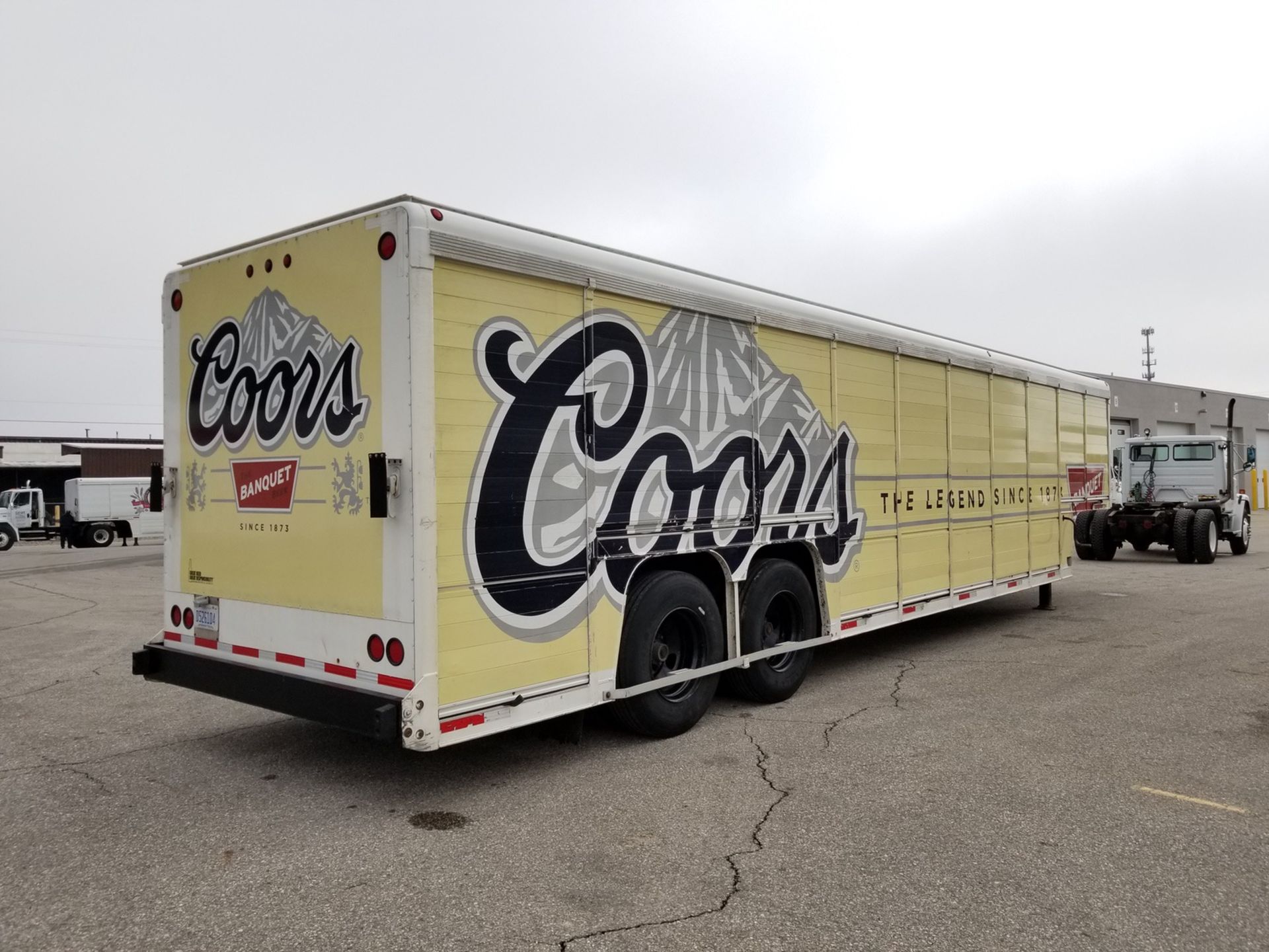 1994 Centaur Tandem Axle 20-Bay Beverage Delivery Trailer, VIN# 1C91ARR25RC002052 - Image 3 of 20