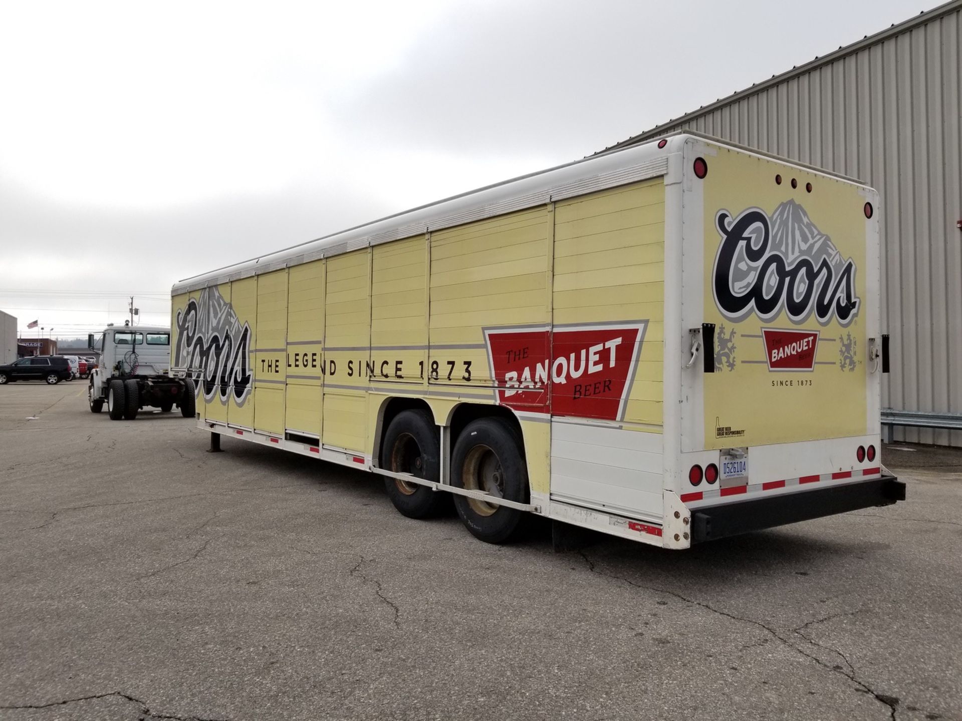 1994 Centaur Tandem Axle 20-Bay Beverage Delivery Trailer, VIN# 1C91ARR25RC002052 - Image 4 of 20