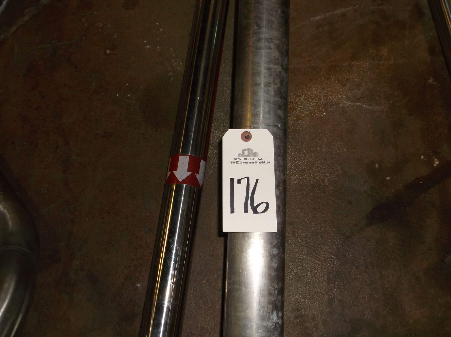 Approximately 100ft SS tubing 1.5in - 3in | Rigging/Loading Fee: $50 - Image 2 of 2