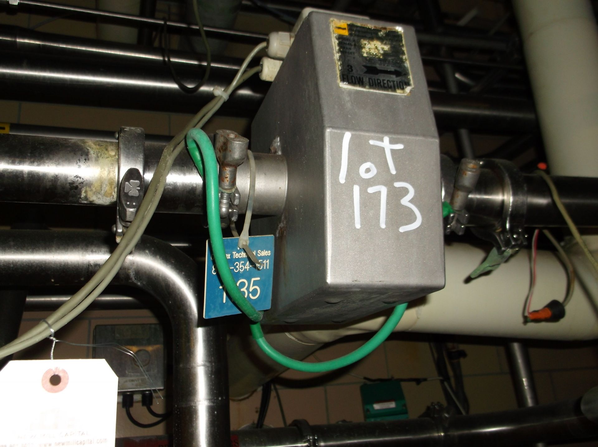 Flow meter Diesel accurate manifold systems S/N 48653-B19, M# 1 | Rigging/Loading Fee: $75