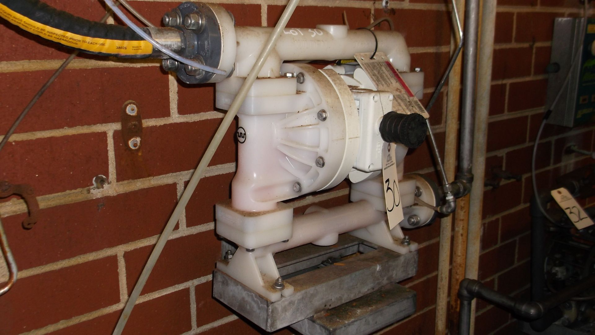 Wilden poly diaphragm pump | Rigging/Loading Fee: $50