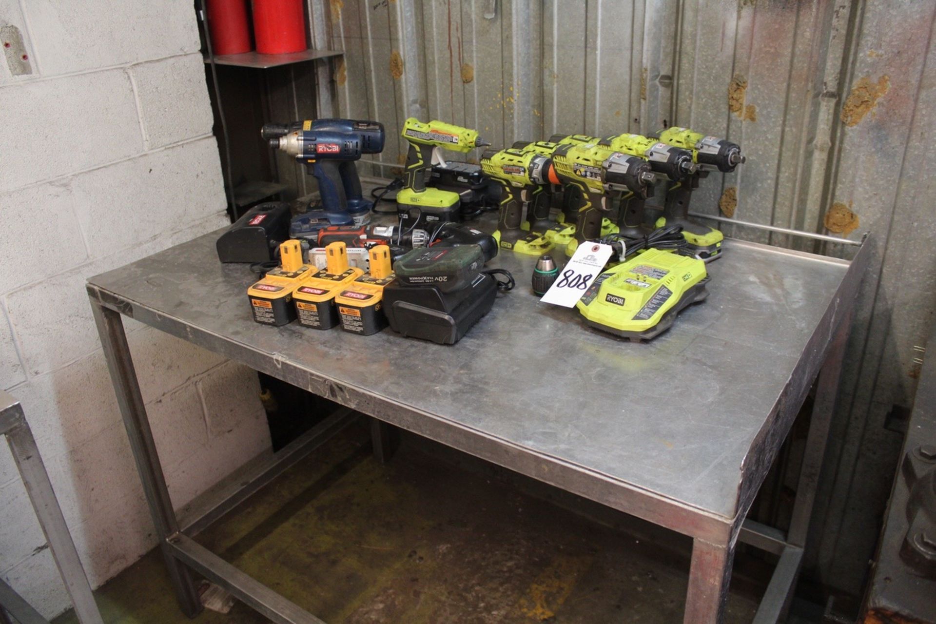 Lot of Cordless Power Tools w/ Chargers | Rigging: Hand Carry