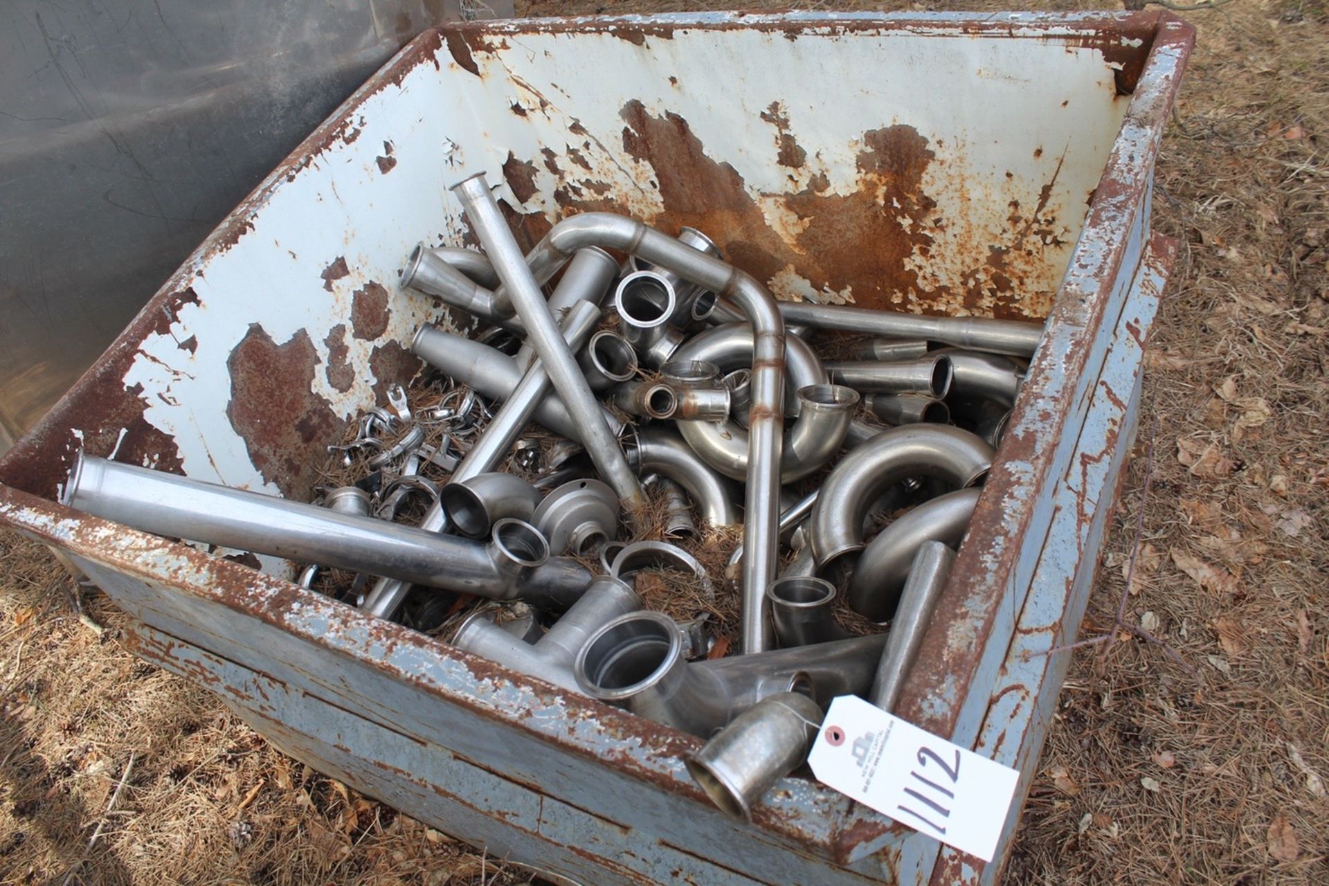 Lot of Stainless Pipe and Fittings | Rigging: Contact Rigger | Subject to 1092A