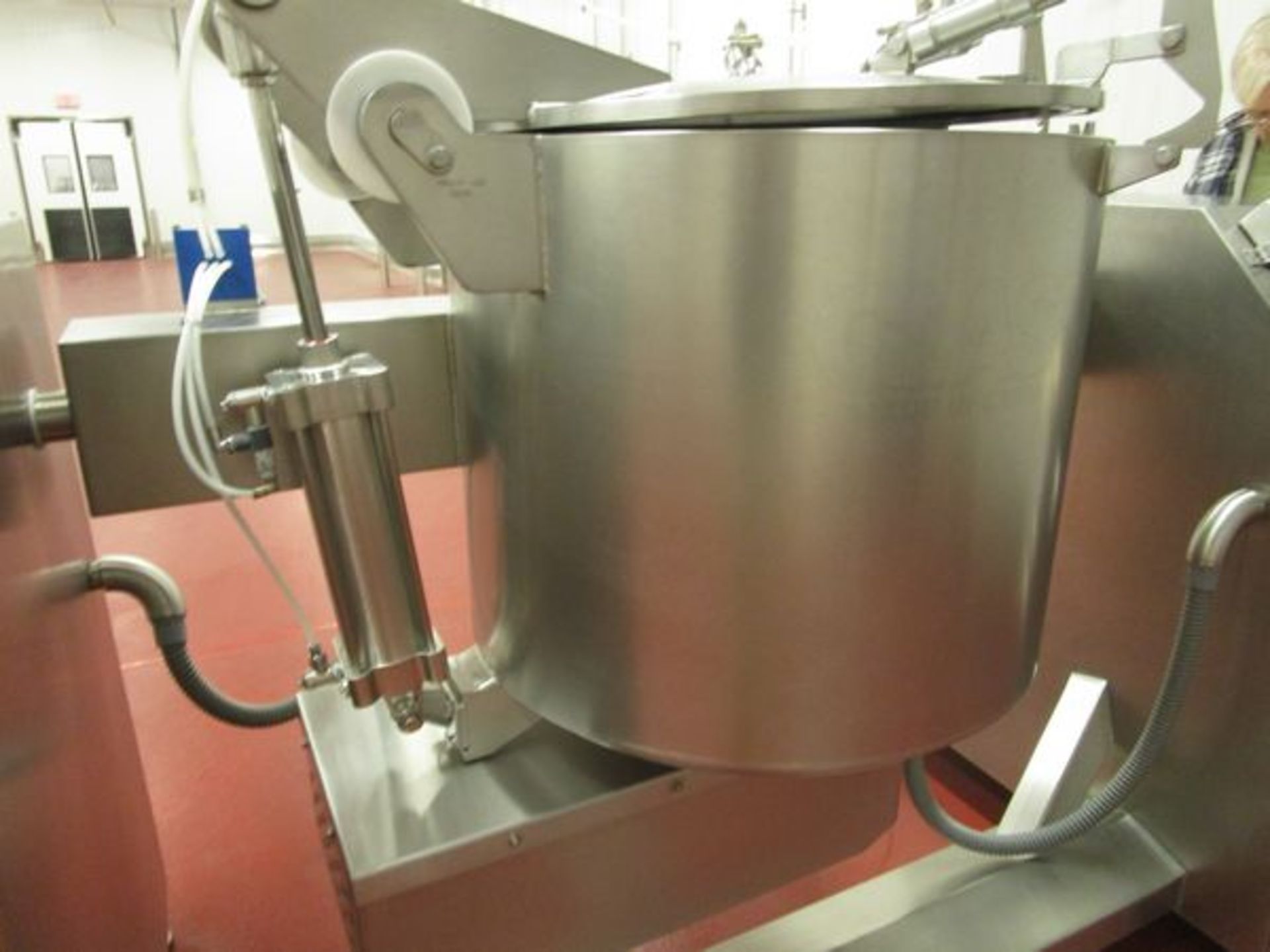 2014 Glass Type VSM-300/F Jacketed Vacuum Mixer Tumbler, s/n 3649, 300L - Image 5 of 6