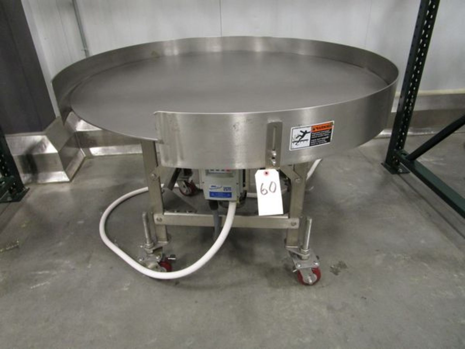 2014 Eaglestone Model 48" Diameter Turntable, s/n Green-6150-004, SM Vector Lenze AC Tech V.S. Drive