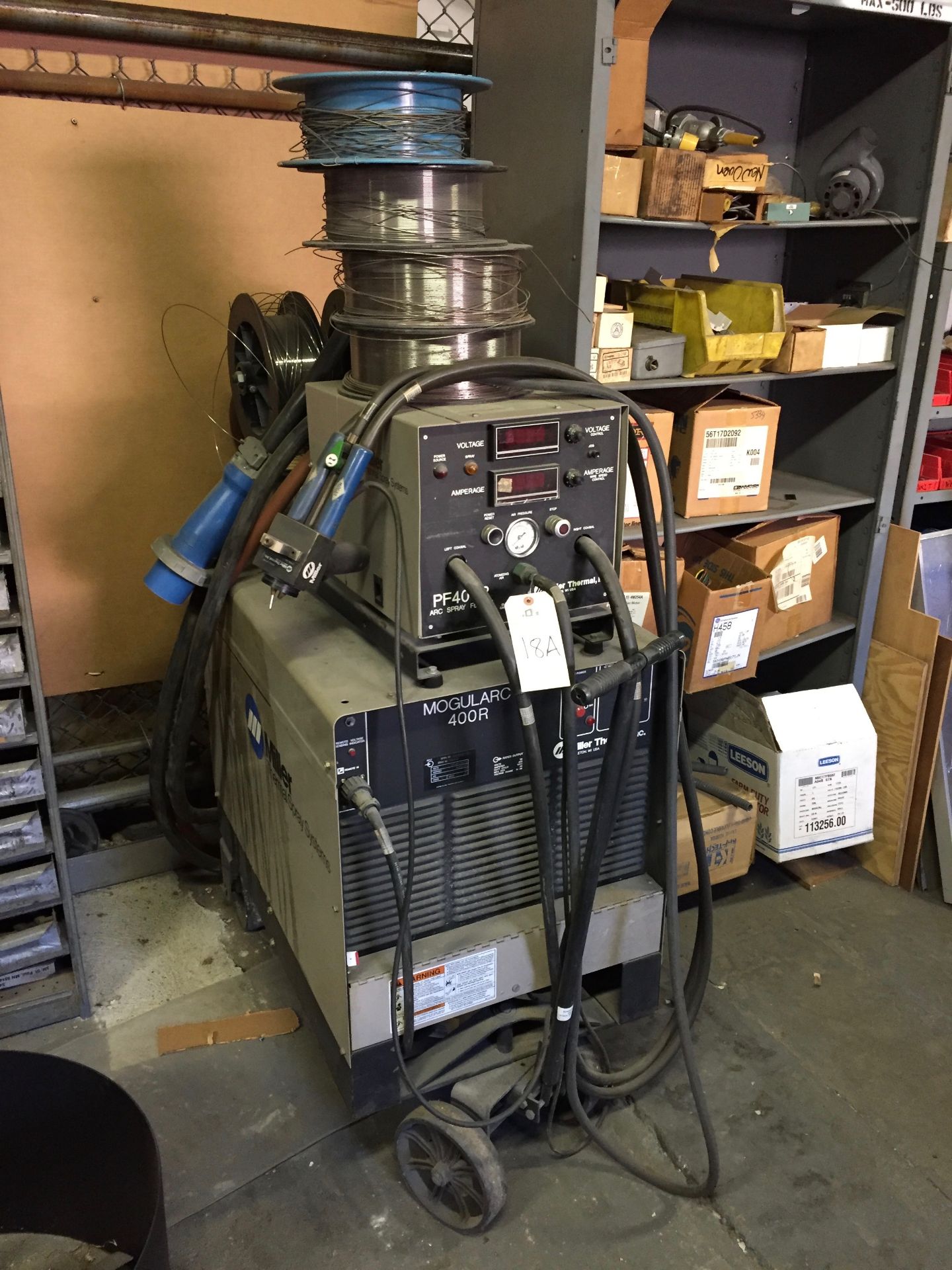 Miller Thermal Spray Systems Mogularc 400R Spray Welding Machine, 230/4 | Rigging/Loading Fee: $150