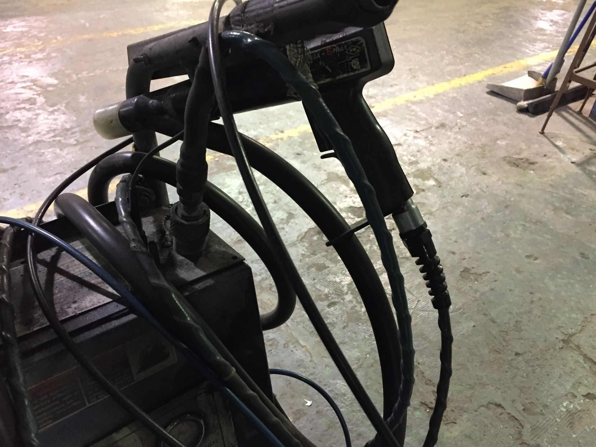 Nordson 100 Spray System, with Hose and Spray Nozzle. | Rigging/Loading Fee: $50 - Image 3 of 6