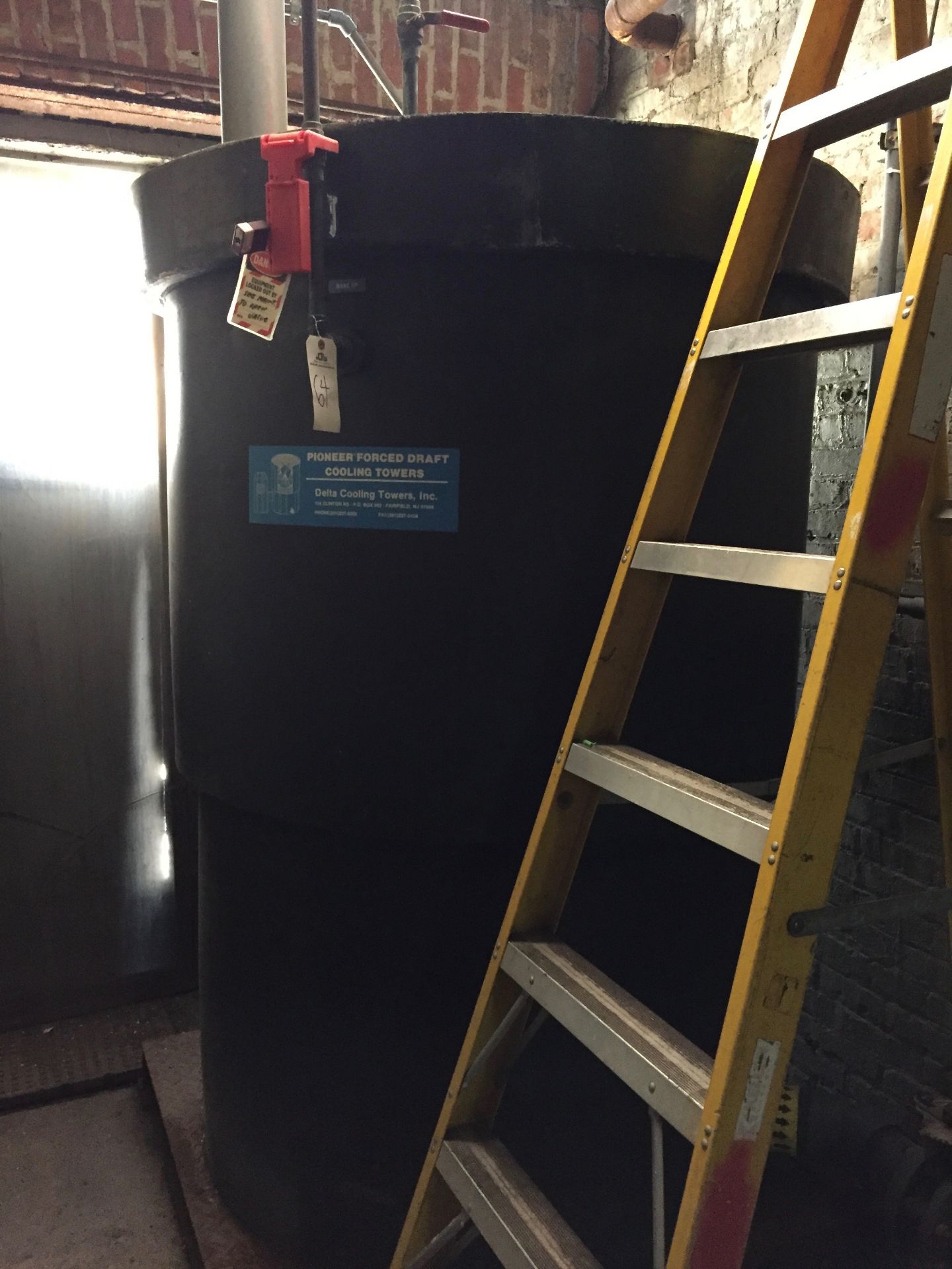 Delta Cooling Towers Mechanical Draft Cooling Tower, Includes Basin and | Rigging/Loading Fee: $800