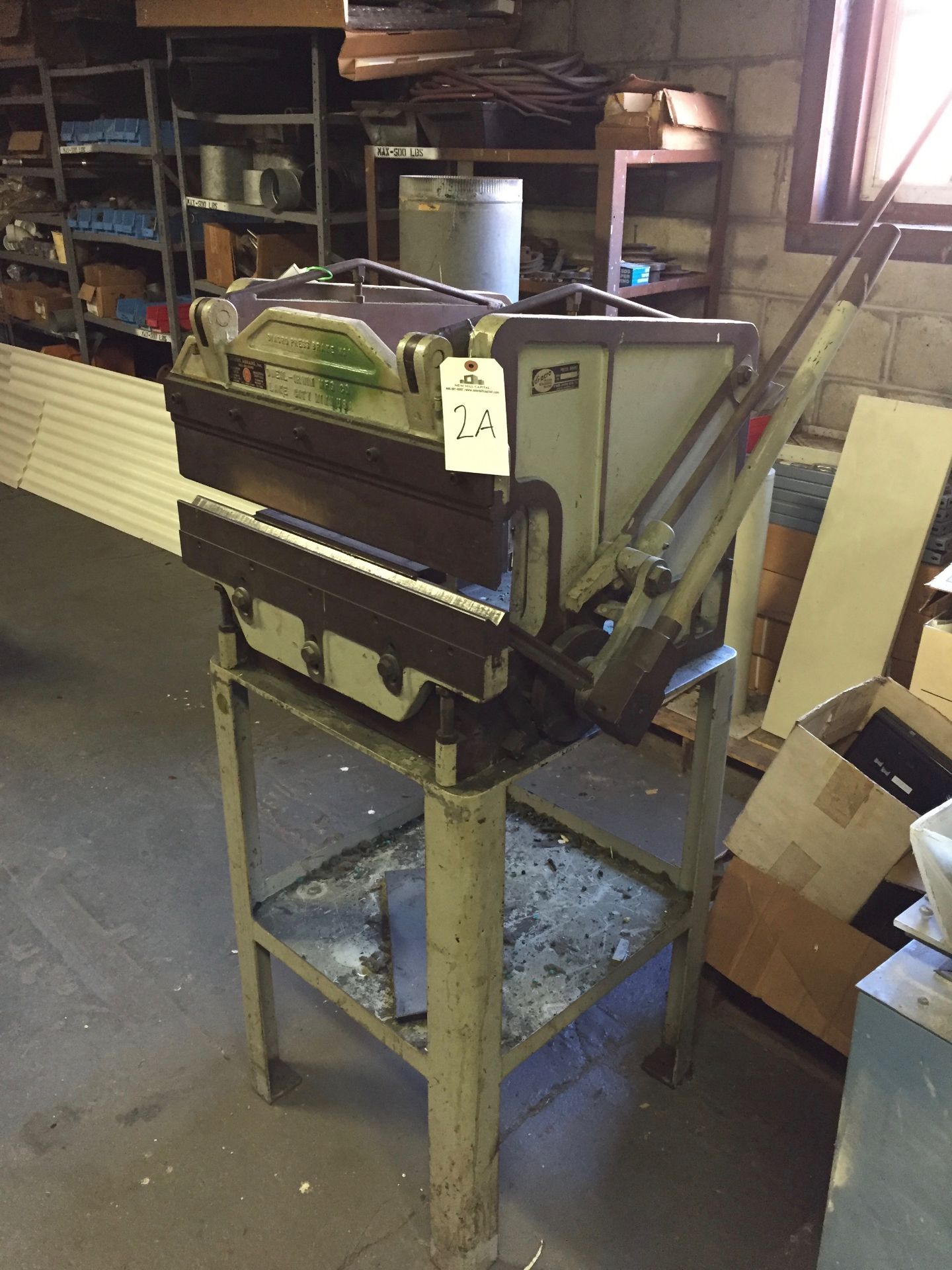 Di-Arco Press Brake, 24in, S/N: 1583 | Rigging/Loading Fee: $100