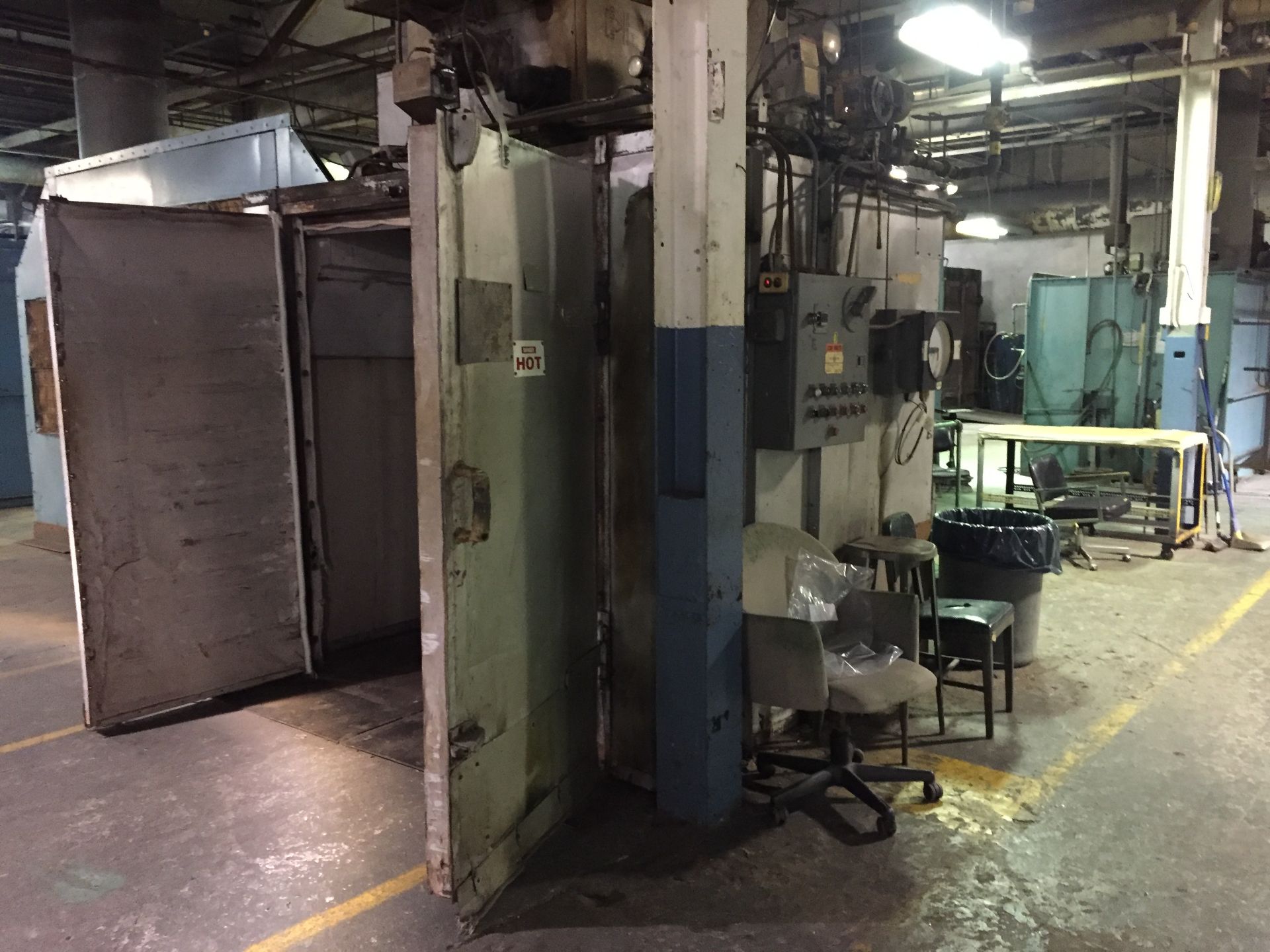 Hudson Process Equipment Oven, Gas Fired, 230V Panel, Approx. 8ft-6inH | Rigging/Loading Fee: $2500