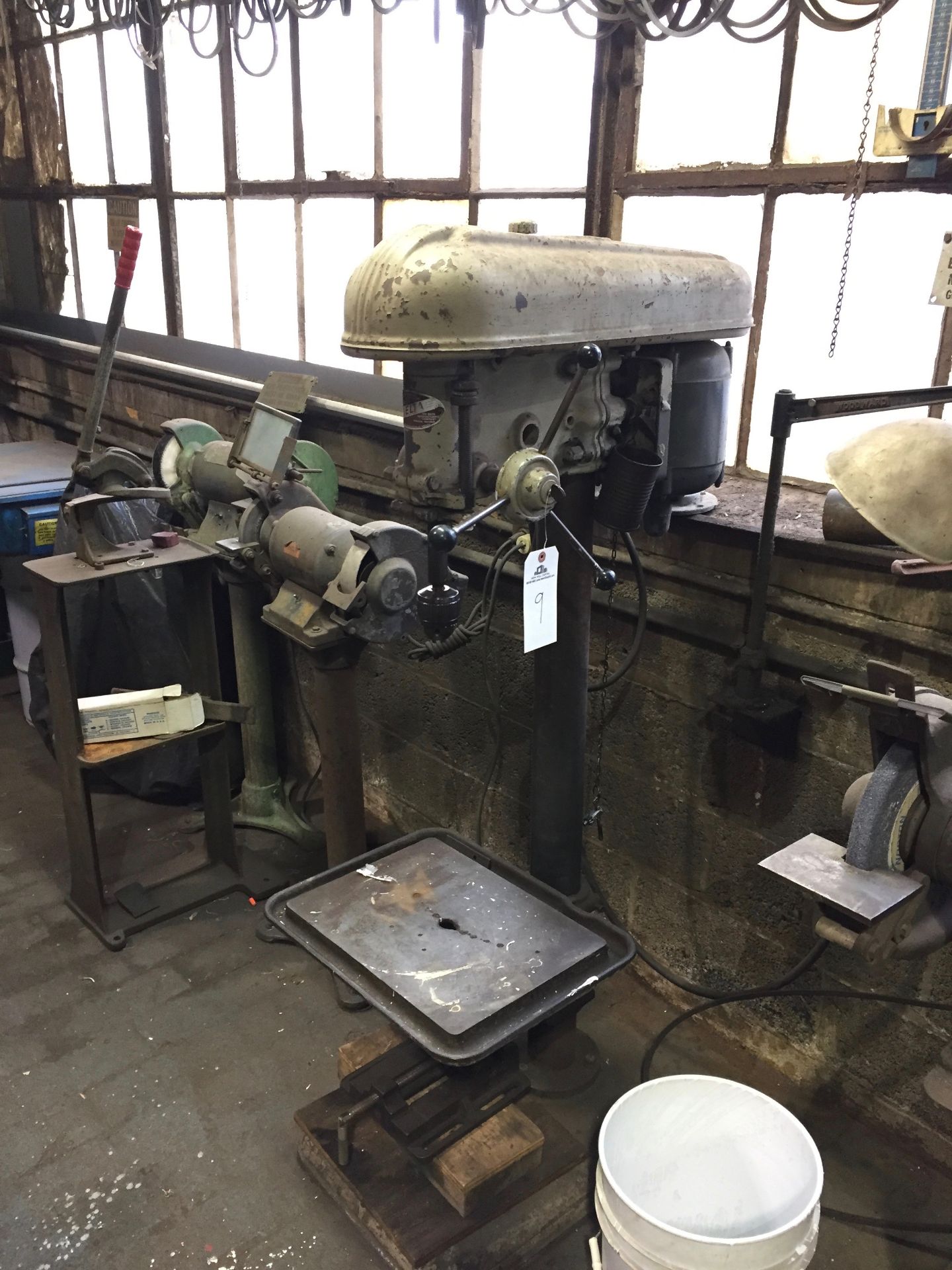 Delta Drill Press, Floor Mounted. | Rigging/Loading Fee: $50