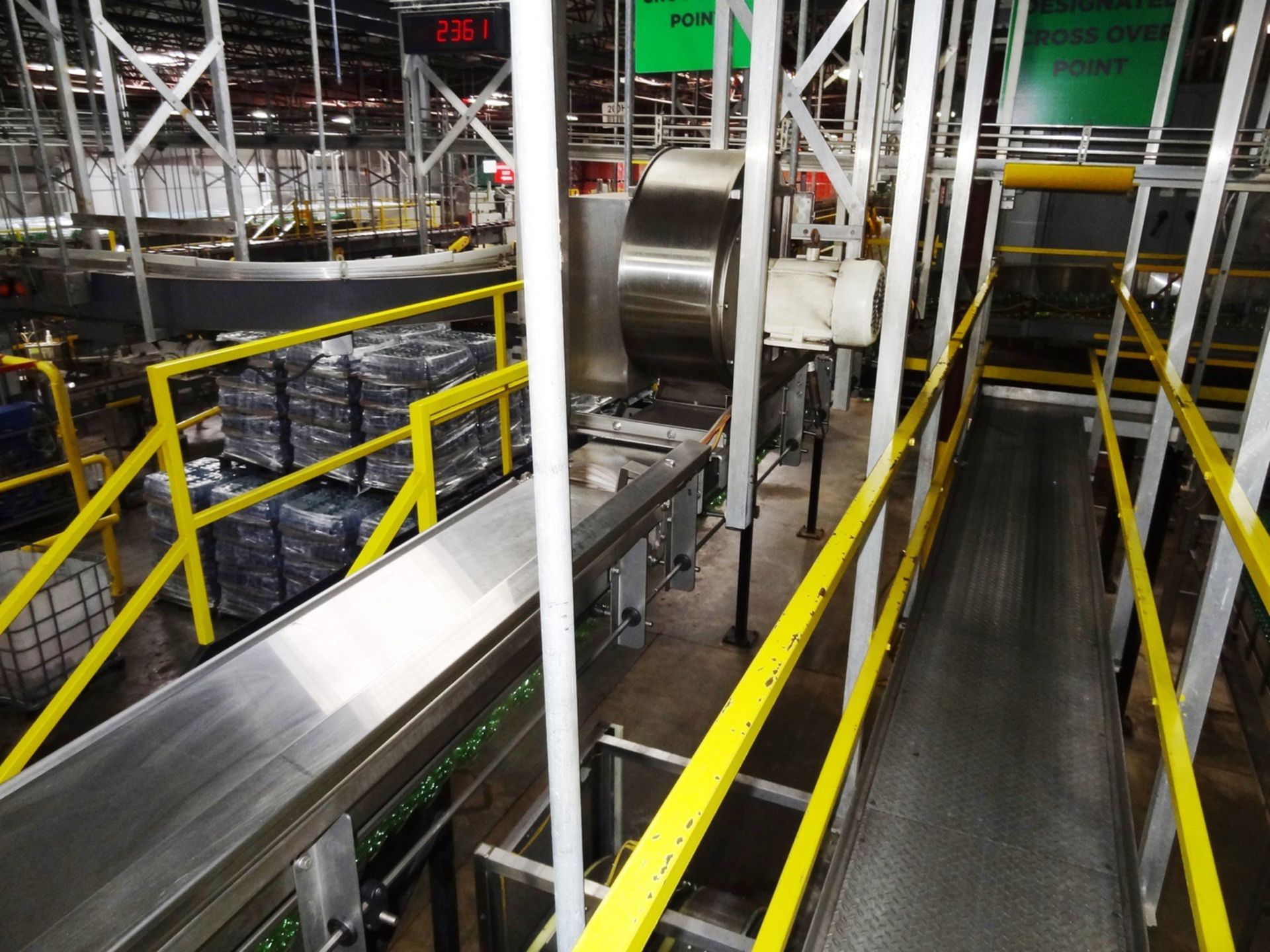 2003 Alliance Air Conveyor System, 28mm, Approx 180Ft Conveyor with Blowers, (2 | Rigging Fee: $4500
