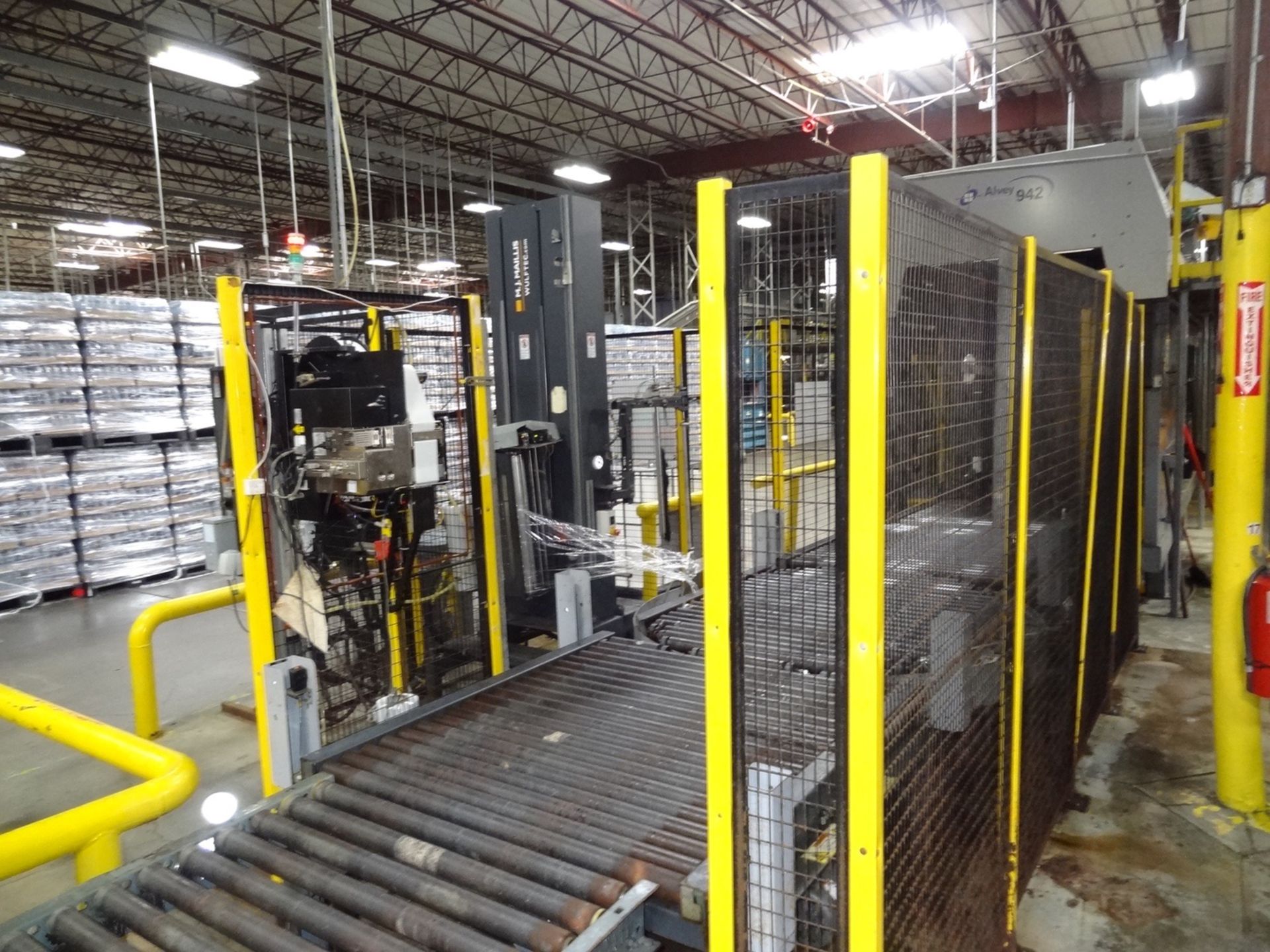 2010 Wulftec Pallet Wrapper, Model WCA-SMART, Turntable Type, 5 Ft Infeed Conve | Rigging Fee: $1500 - Image 5 of 7