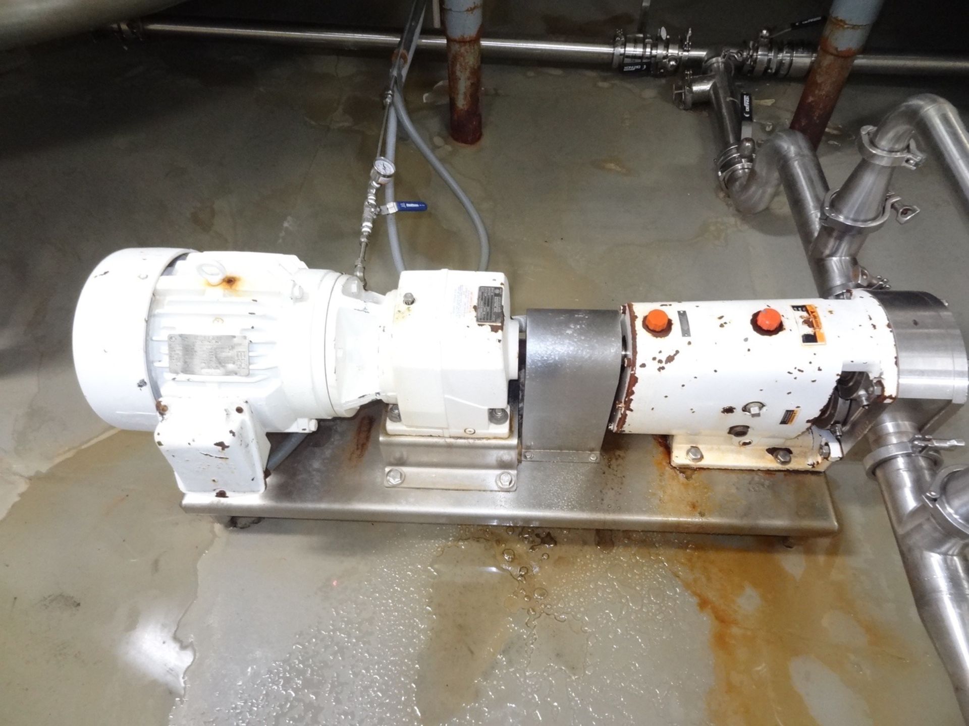 G&H Positive Displacement Pump, Model GHPD-632, 7.5HP, 3", SS Formed Common Bas | Rigging Fee: $100