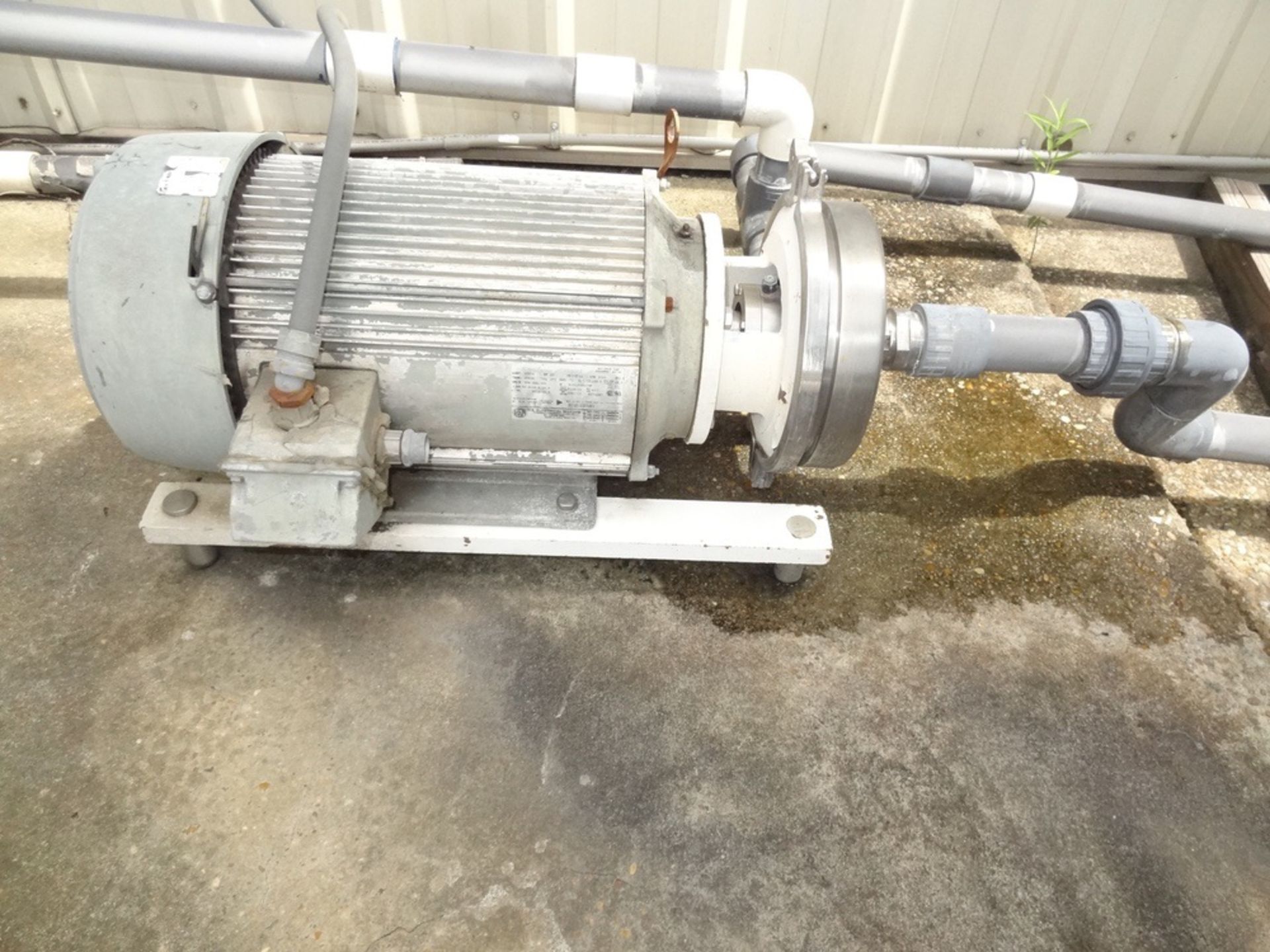 20 HP Stainless Steel Motor & Pump | Rigging Fee: $100