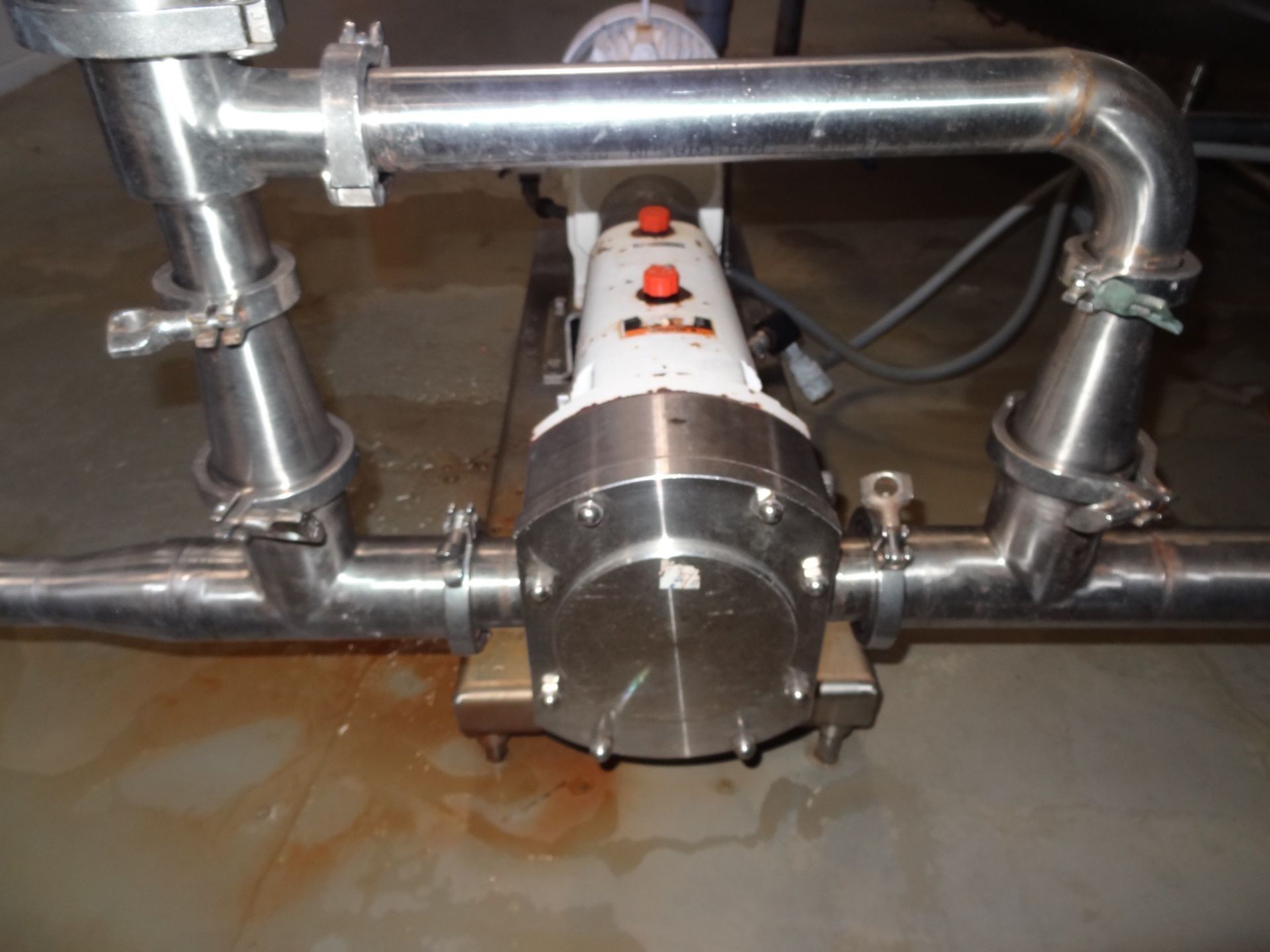 G&H Positive Displacement Pump, Model GHPD-632, 7.5HP, 3", SS Formed Common Bas | Rigging Fee: $100 - Image 4 of 4