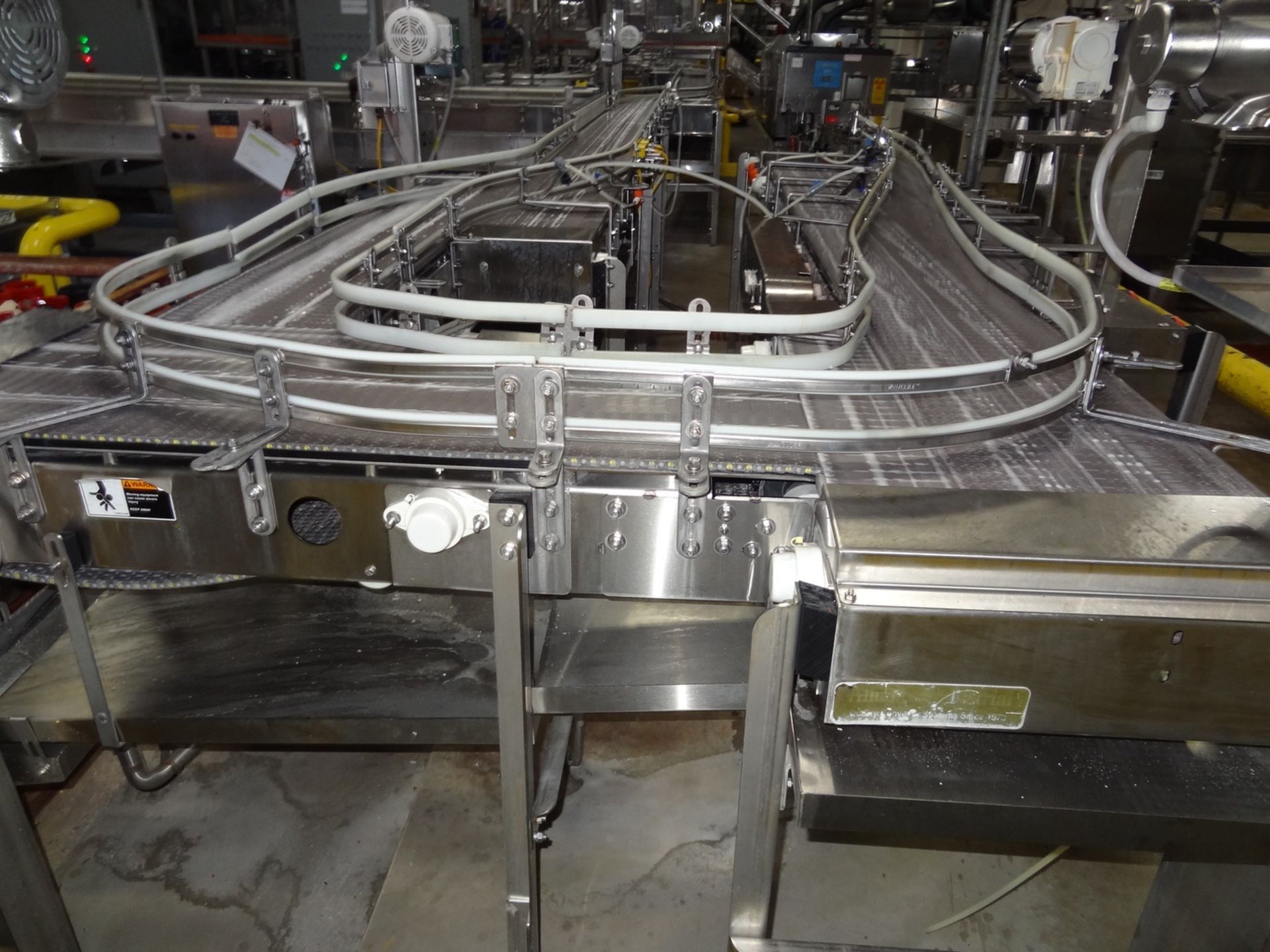 Tabletop Conveyor System For 1000 CPM Aluminum Can Line Including Slowdown Modu | Rigging Fee: $1000 - Image 4 of 4