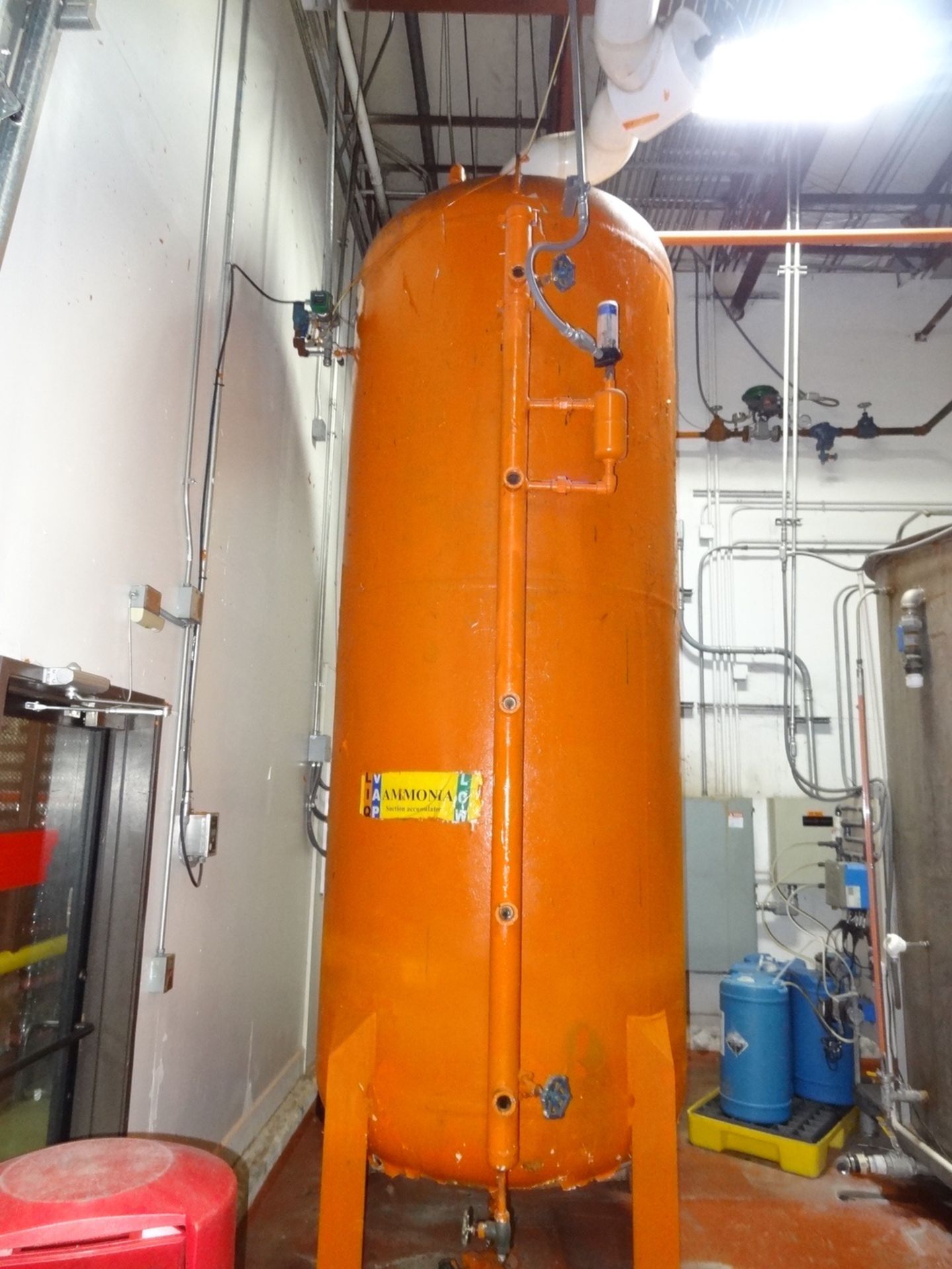 2001 Pressure Products Vertical Ammonia Suction Trap, S/N 01105 | Rigging Fee: $700