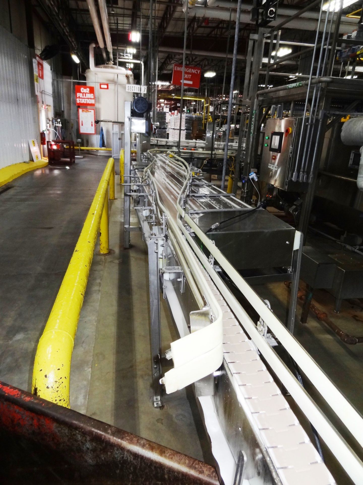 Tabletop Conveyor System For 1000 CPM Aluminum Can Line Including Slowdown Modu | Rigging Fee: $1000