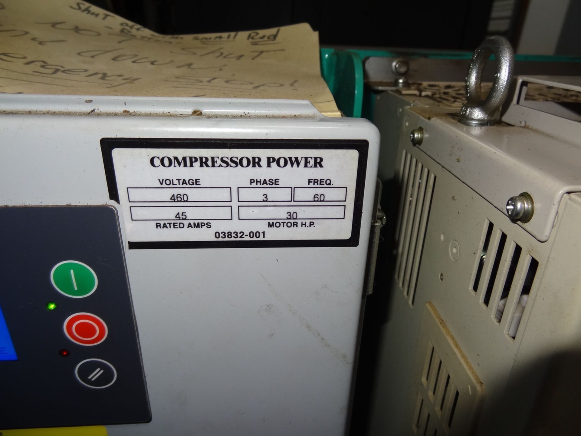 2013 Sullivan-Palatek Air Comprssor, Model 30D VFD, S/N 1310100002 | Rigging Fee: $250 - Image 4 of 4