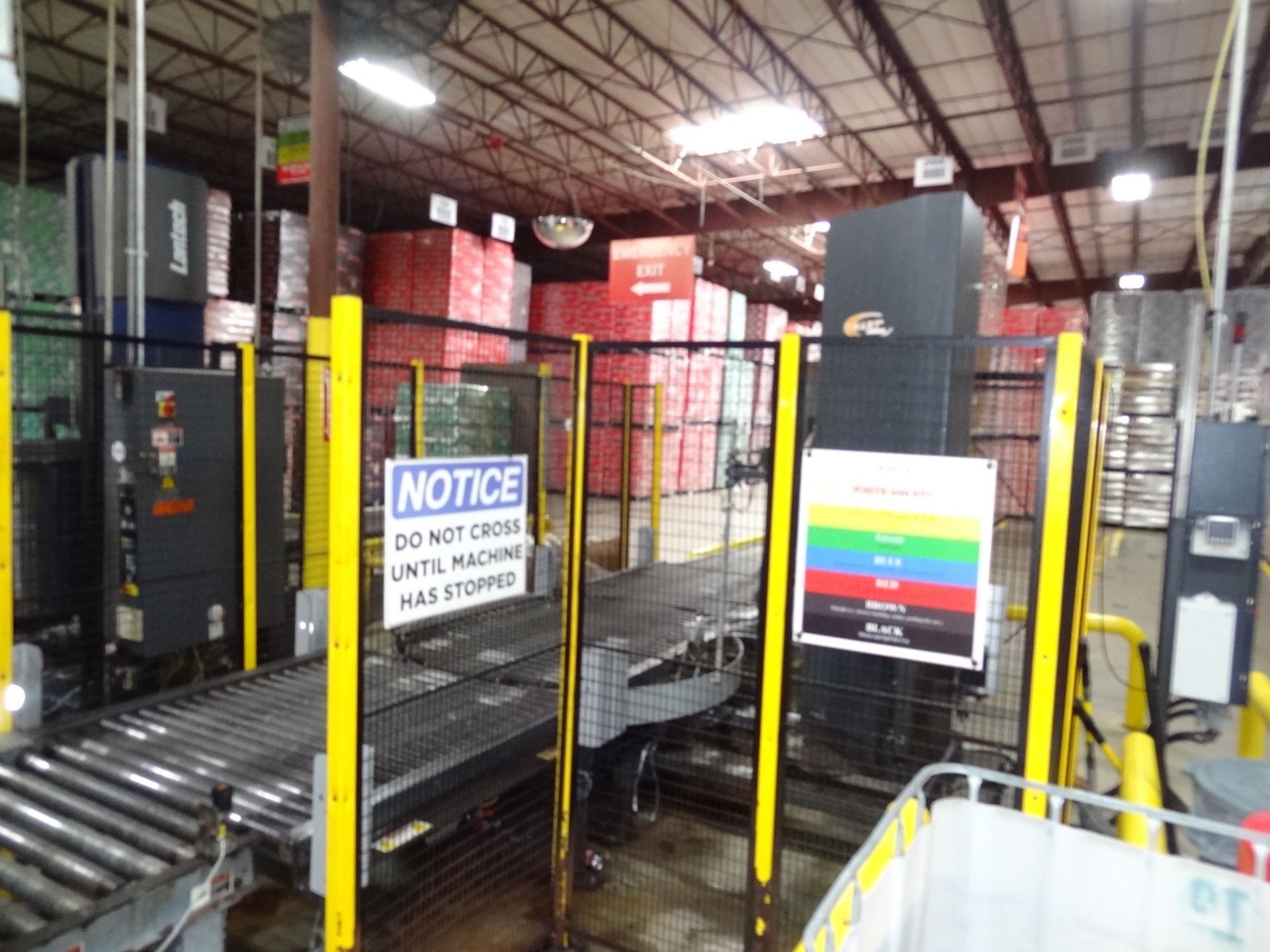 2010 Wulftec Pallet Wrapper, Model WCA-SMART, Turntable Type, 5 Ft Infeed Conve | Rigging Fee: $1500 - Image 2 of 7