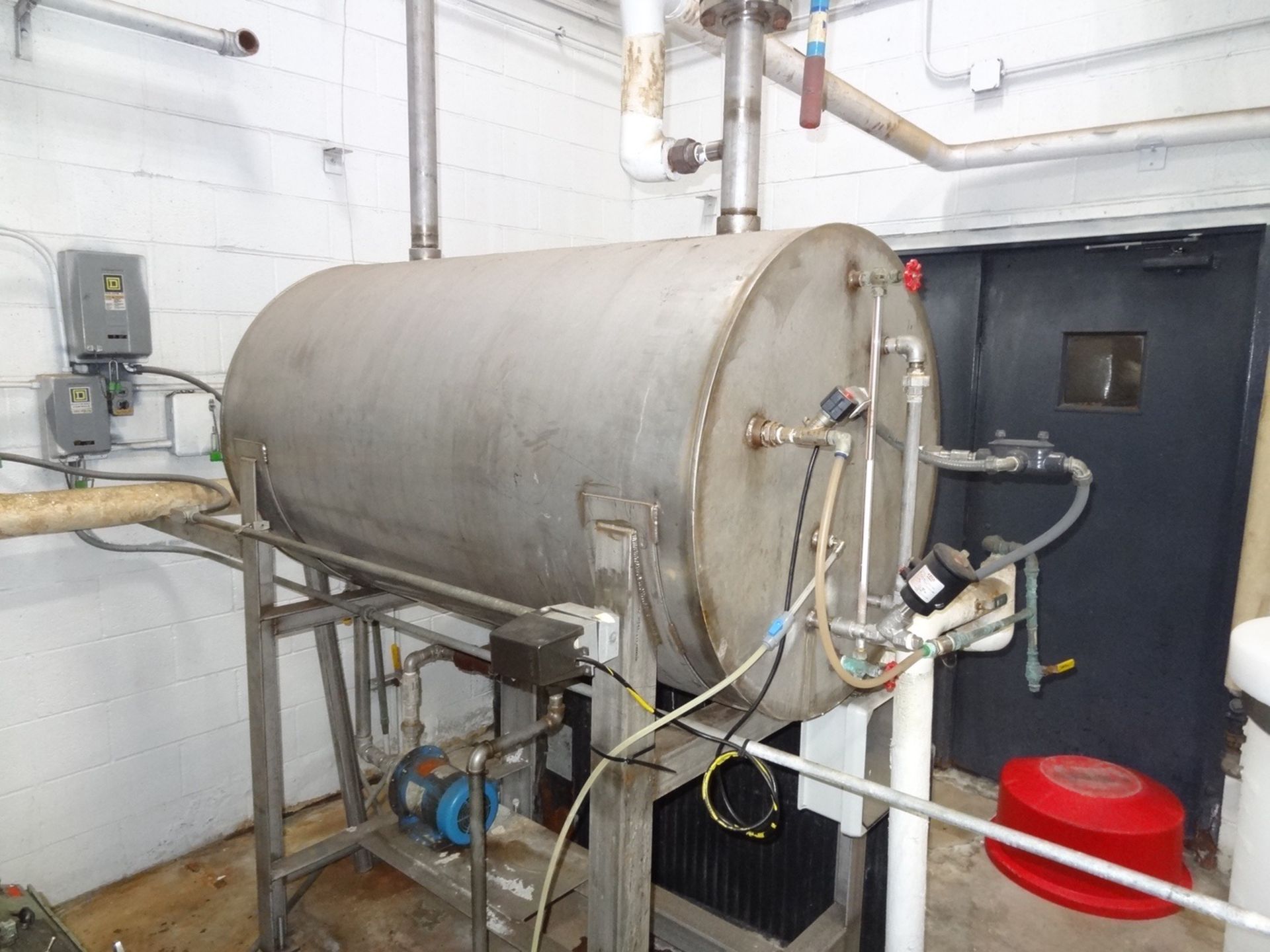 Superior Natural Gas Steam Boiler, 200 HP, 15 PSI, SS Feedwater Tank | Rigging Fee: $2000 - Image 3 of 3