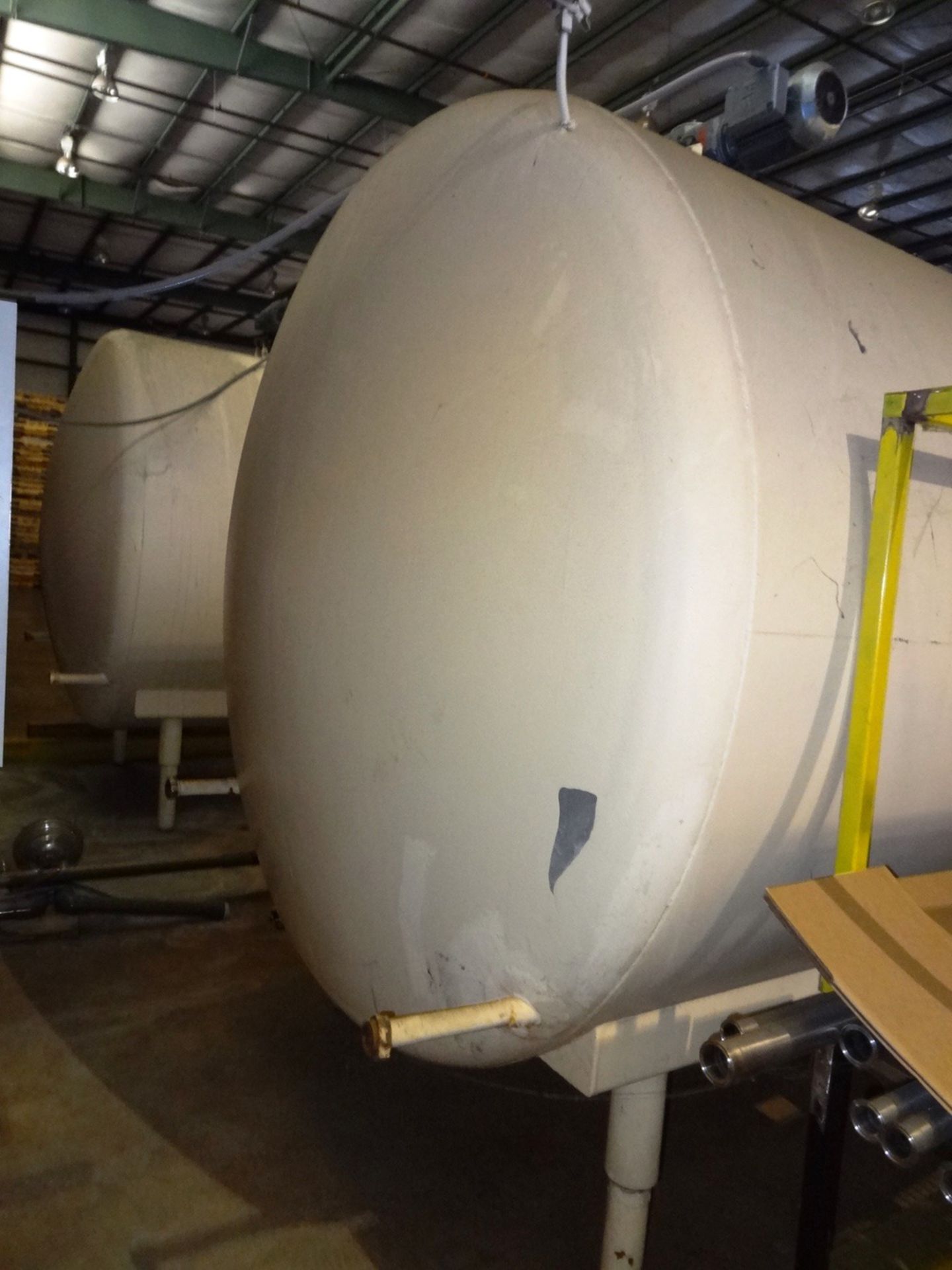 (2) 2,000 gallon Crepaco Horizontal Tanks | Rigging Fee: $2500 - Image 5 of 10