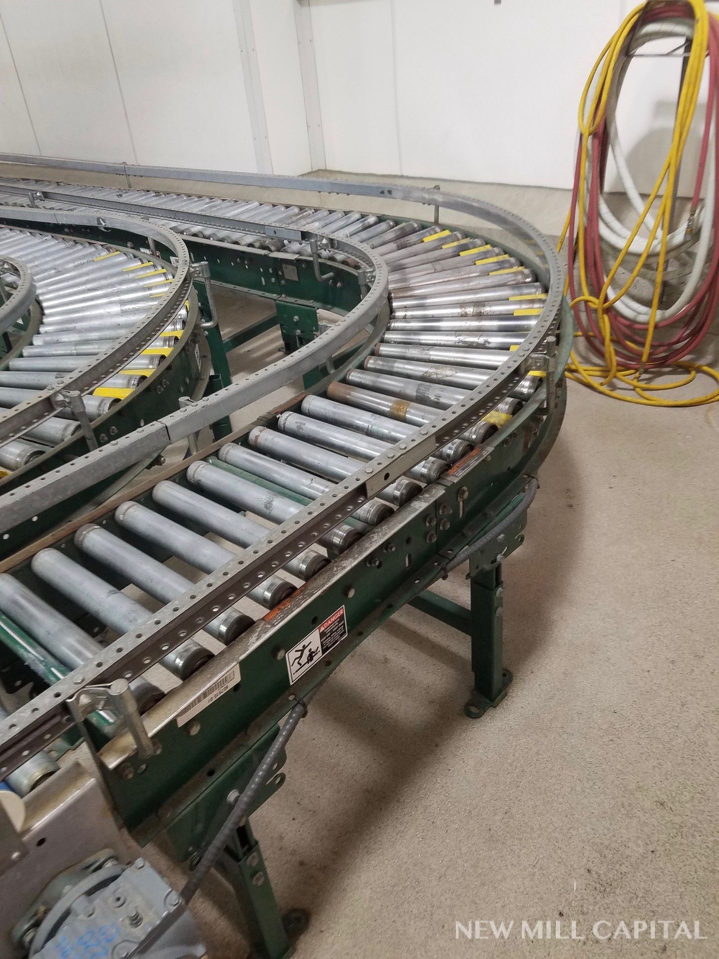 16" x 45' Roller Conveyor Section | Rigging Fee: $250 - Image 2 of 2