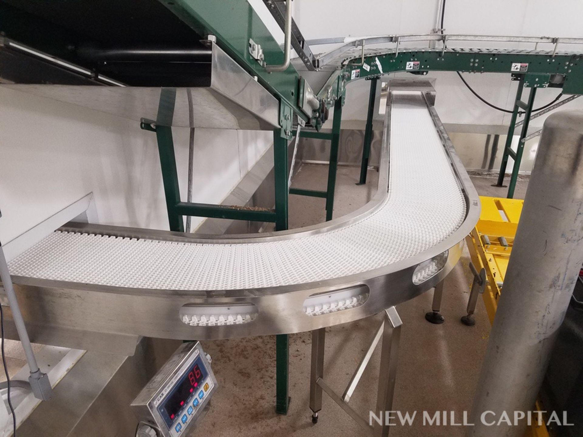 12" x 22' Plastic Mesh Conveyor Section | Rigging Fee: $175 - Image 2 of 2