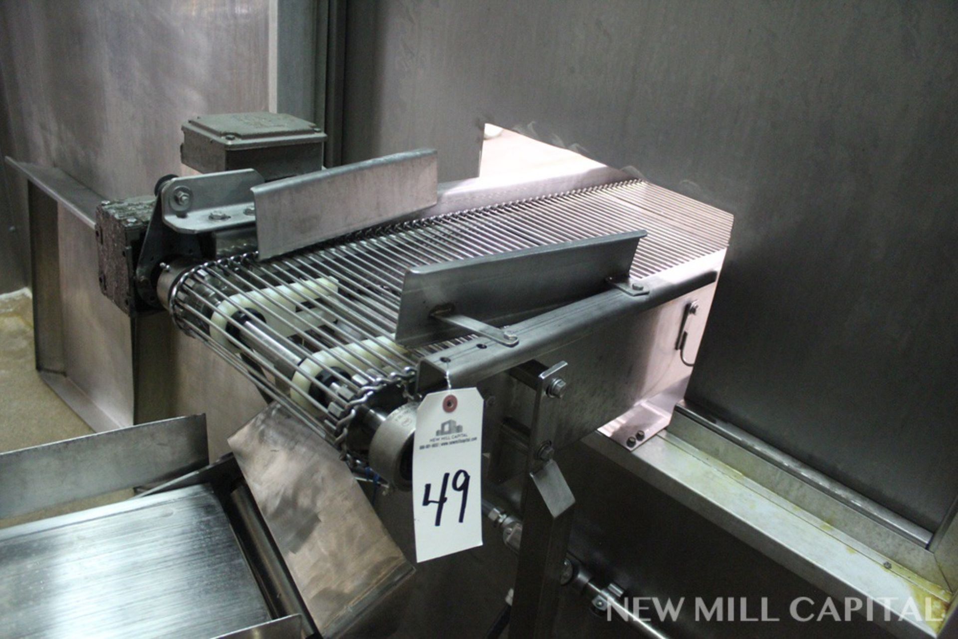 Wire Chain Conveyor Section, 12" X 44" | Rigging Fee: $50