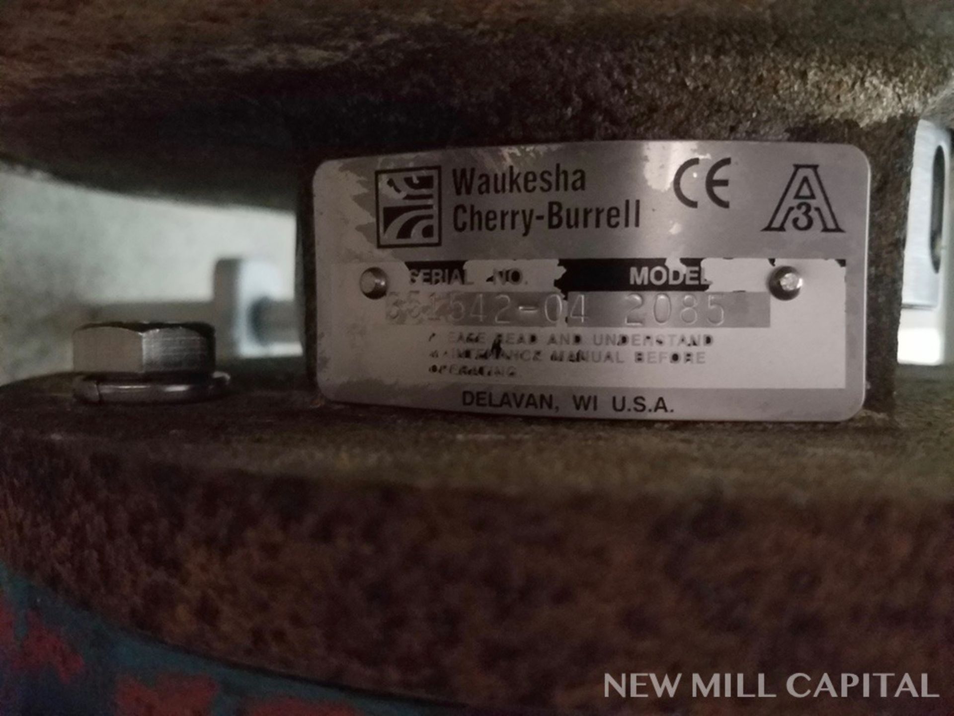 Waukesha Cherry Burrell Sanitary Centrifugal Pump, M# 2085, S/N 351542-04, 7.5 | Rigging Fee: $75 - Image 2 of 2