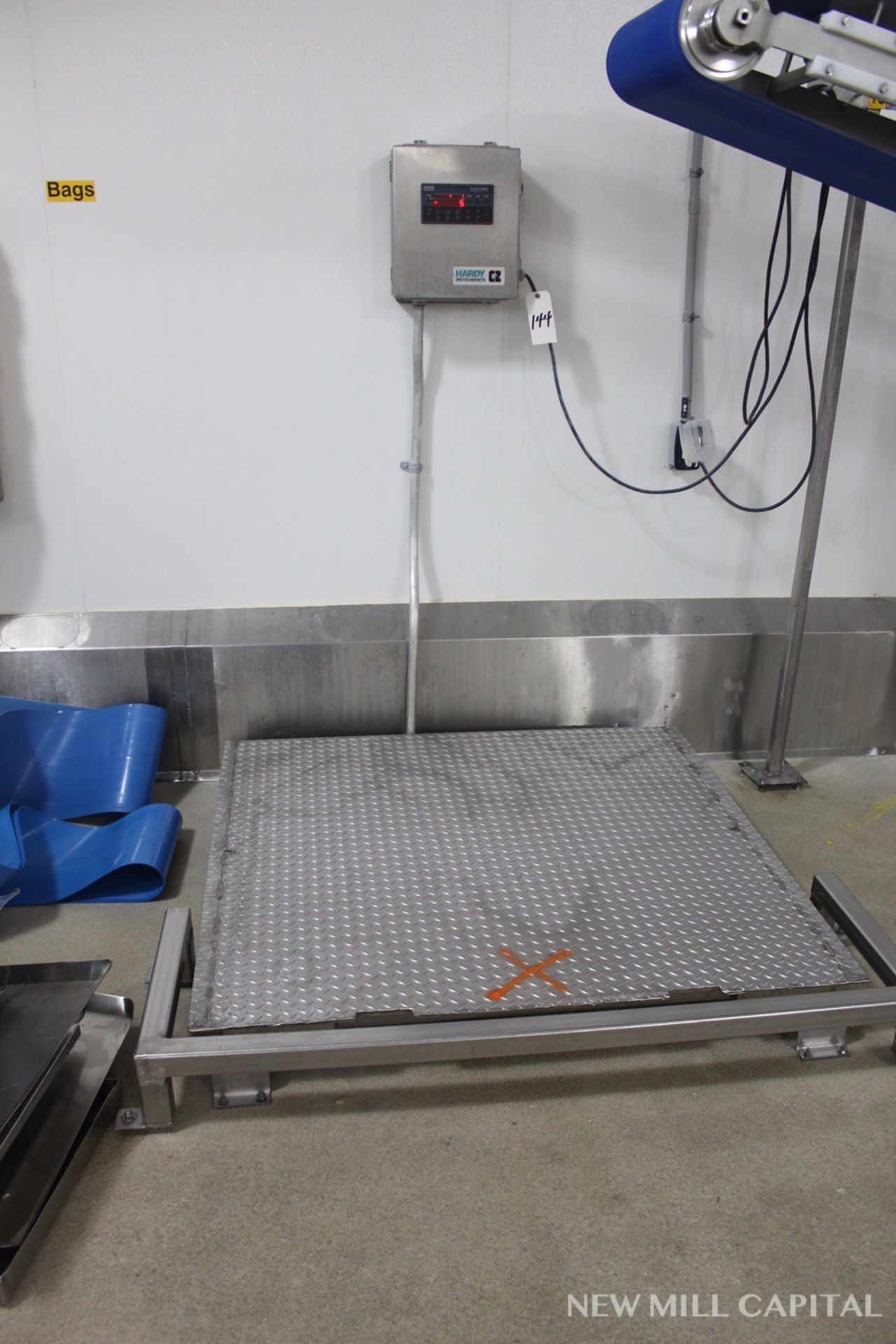 48" X 48" Stainless Steel Platform Scale, W/ Remote Read-Out | Rigging Fee: $150