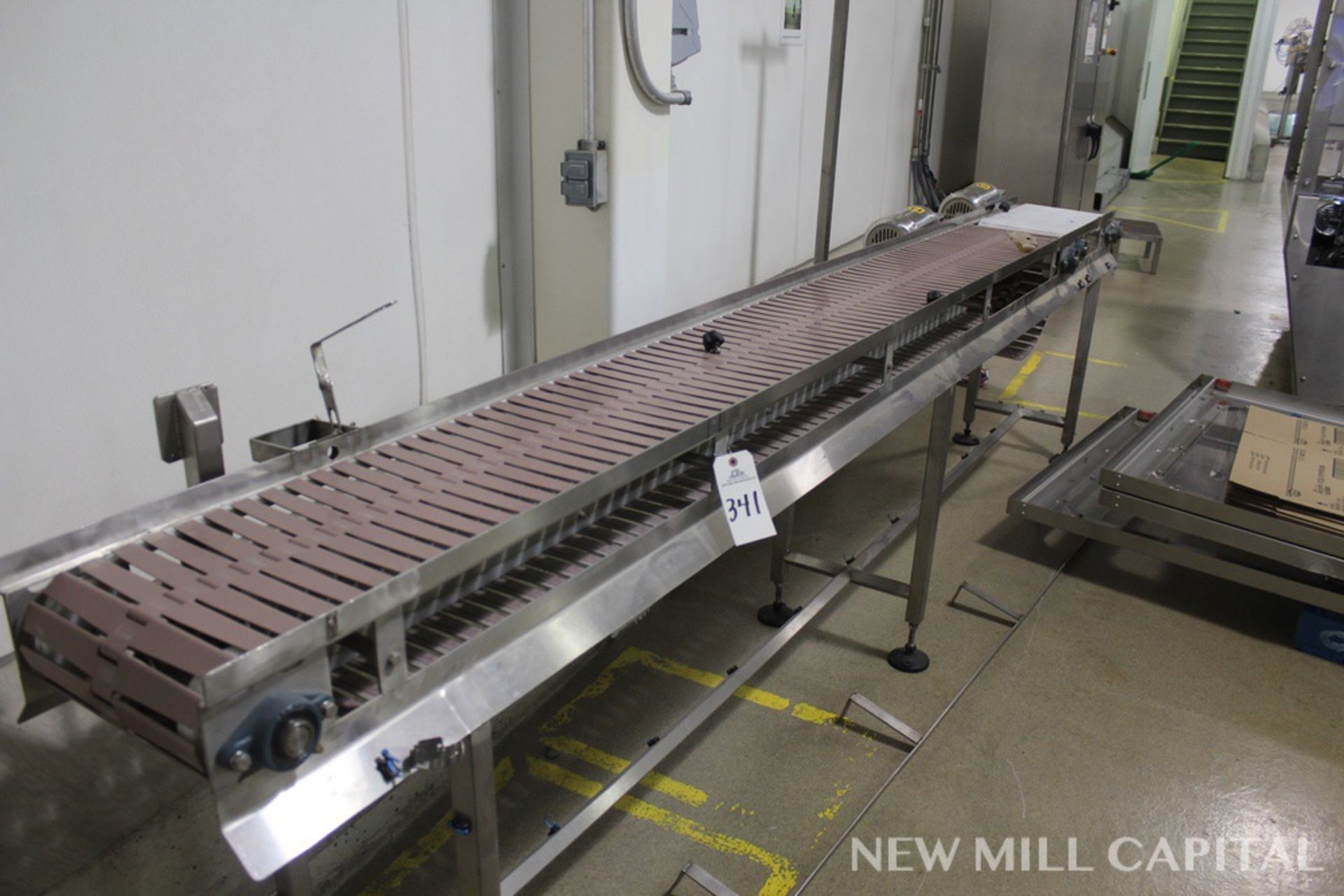 12" x 12' Plastic Flexible Conveyor Section | Rigging Fee: $100