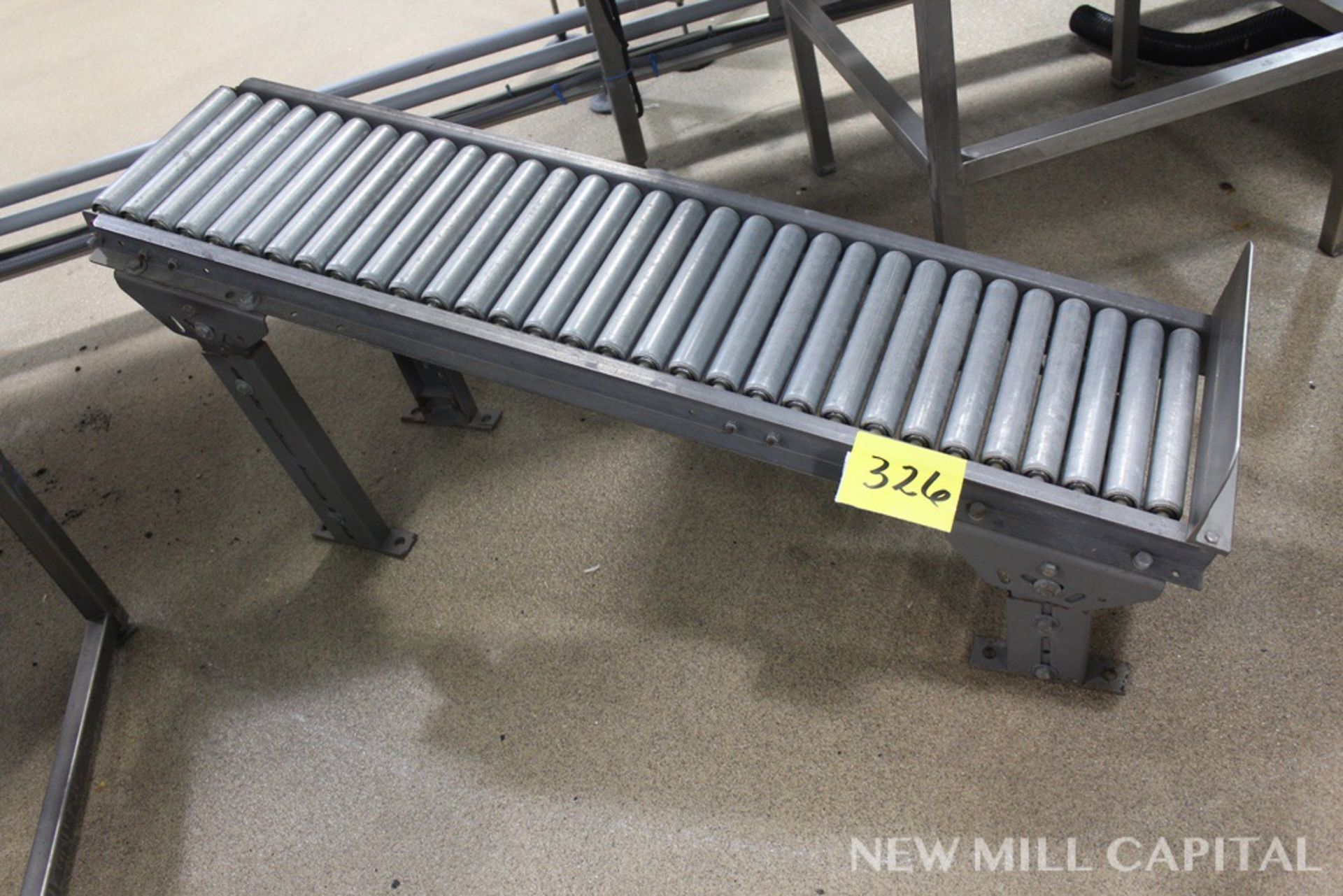 9.5" x 46" Roller Conveyor | No Charge For Rigging