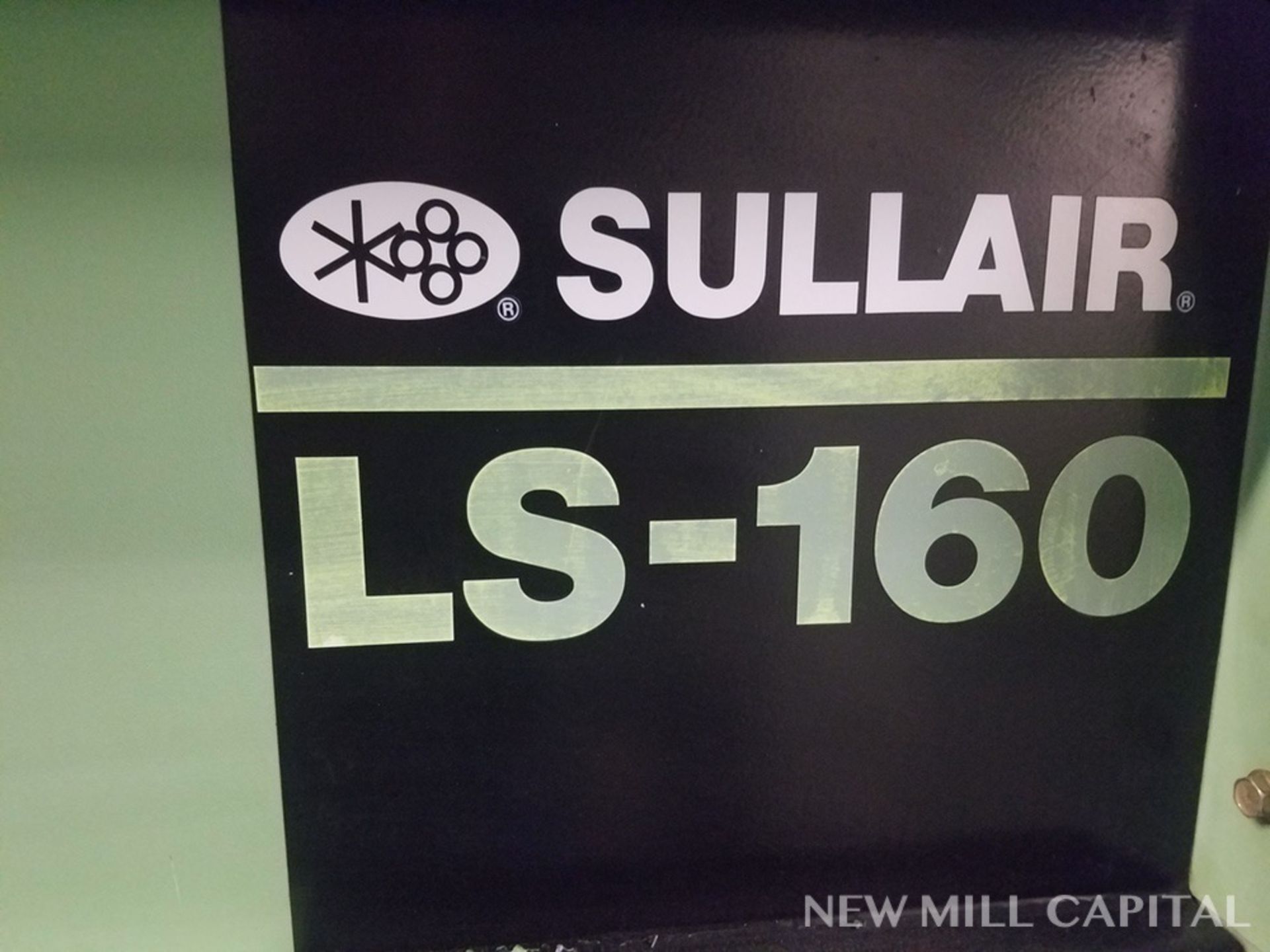 Sullair LS-160 Rotary Screw Air Compressor, 100 HP, M# LS160-100H/A, S/N 003-13 | Rigging Fee: $400 - Image 4 of 4