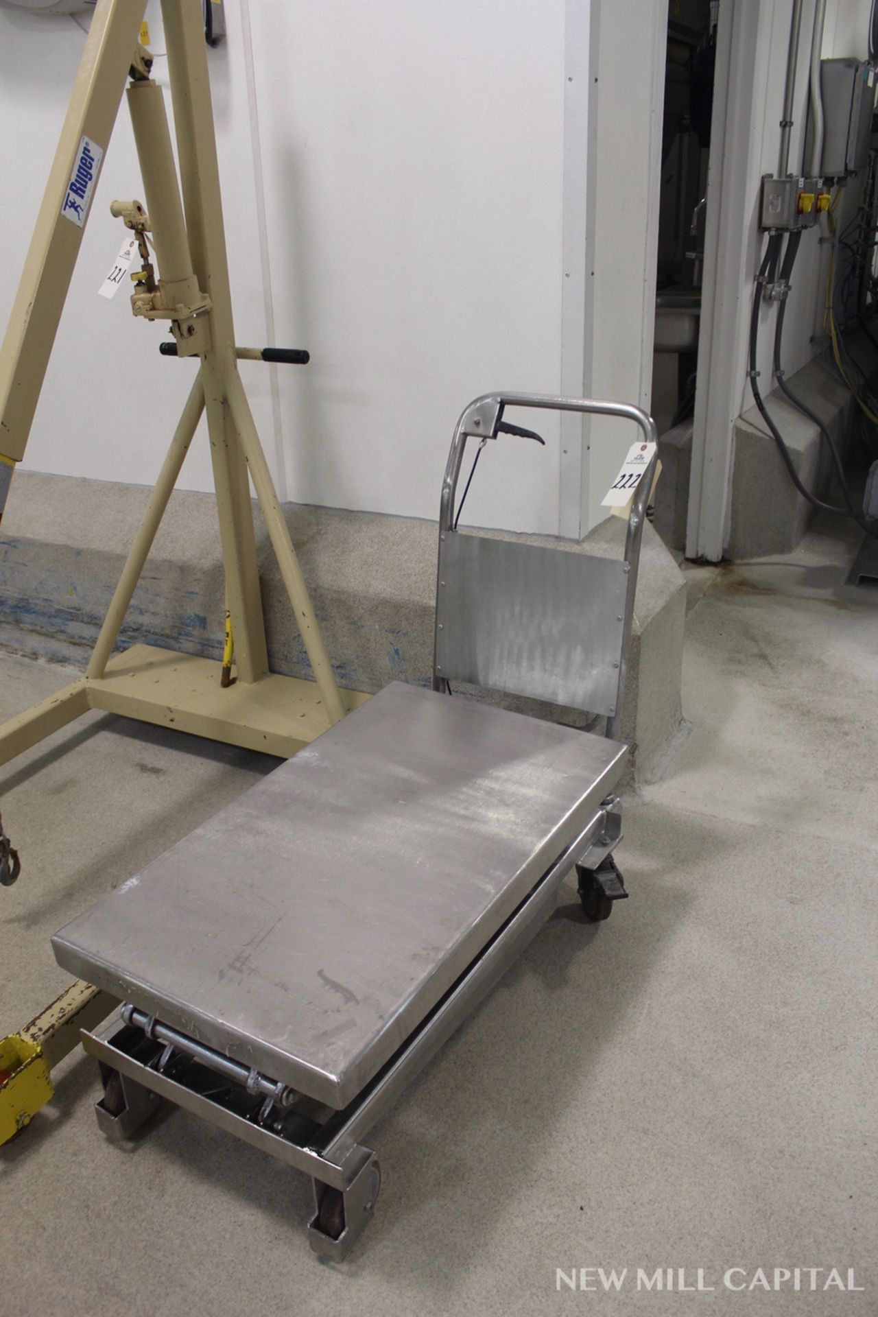 Stainless Steel Lift Cart | No Charge For Rigging
