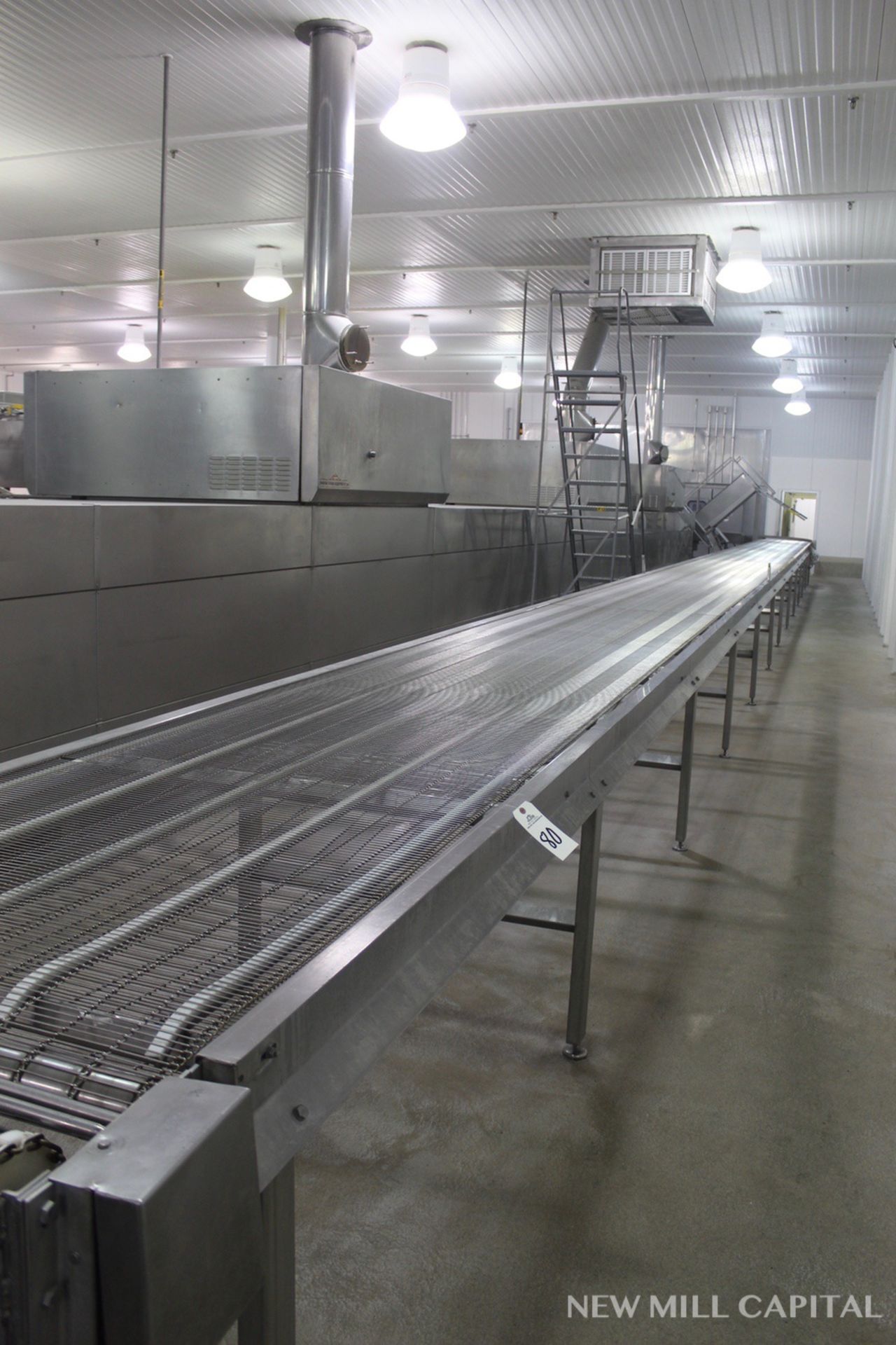 40" X 82' Wire Mesh Belt Conveyor Section | Rigging Fee: $500