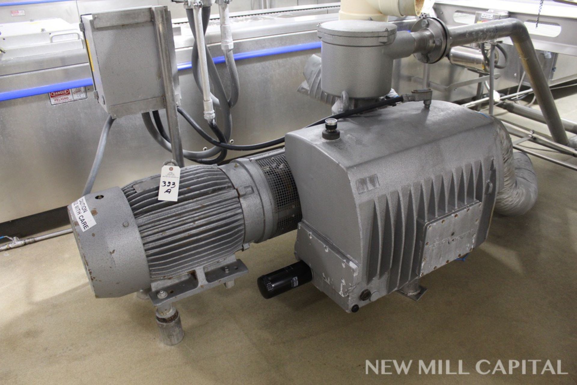 Busch Vacuum Pump, M# RA0630.B4Z6.1104, 25HP | Rigging Fee: $200