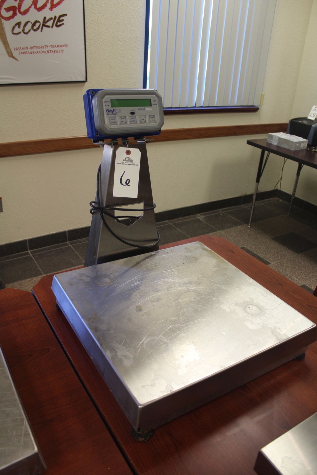 WeighTech MicroWeigh Platform Scale | Rigging Fee: Hand Carry