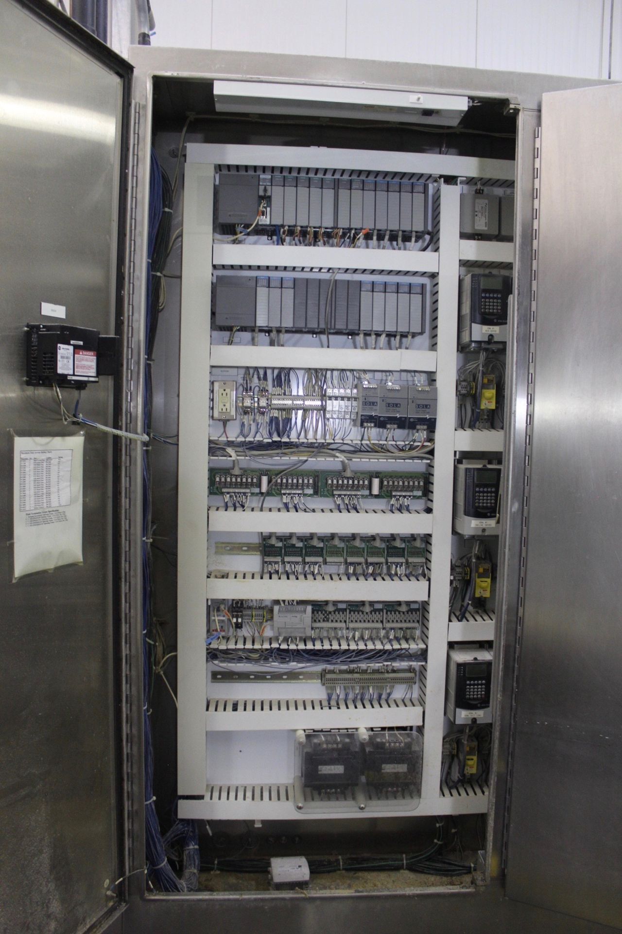PLC Control Cabinet | Rigging Fee: $350 - Image 3 of 3
