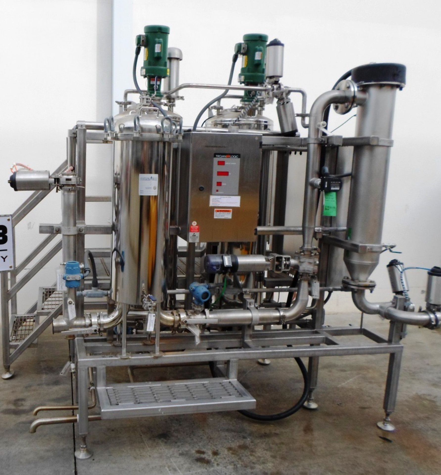 Trojan Model UVLogic 03AS20 Blending Skid with UV Light and Polisher, Contai | No Charge for Loading