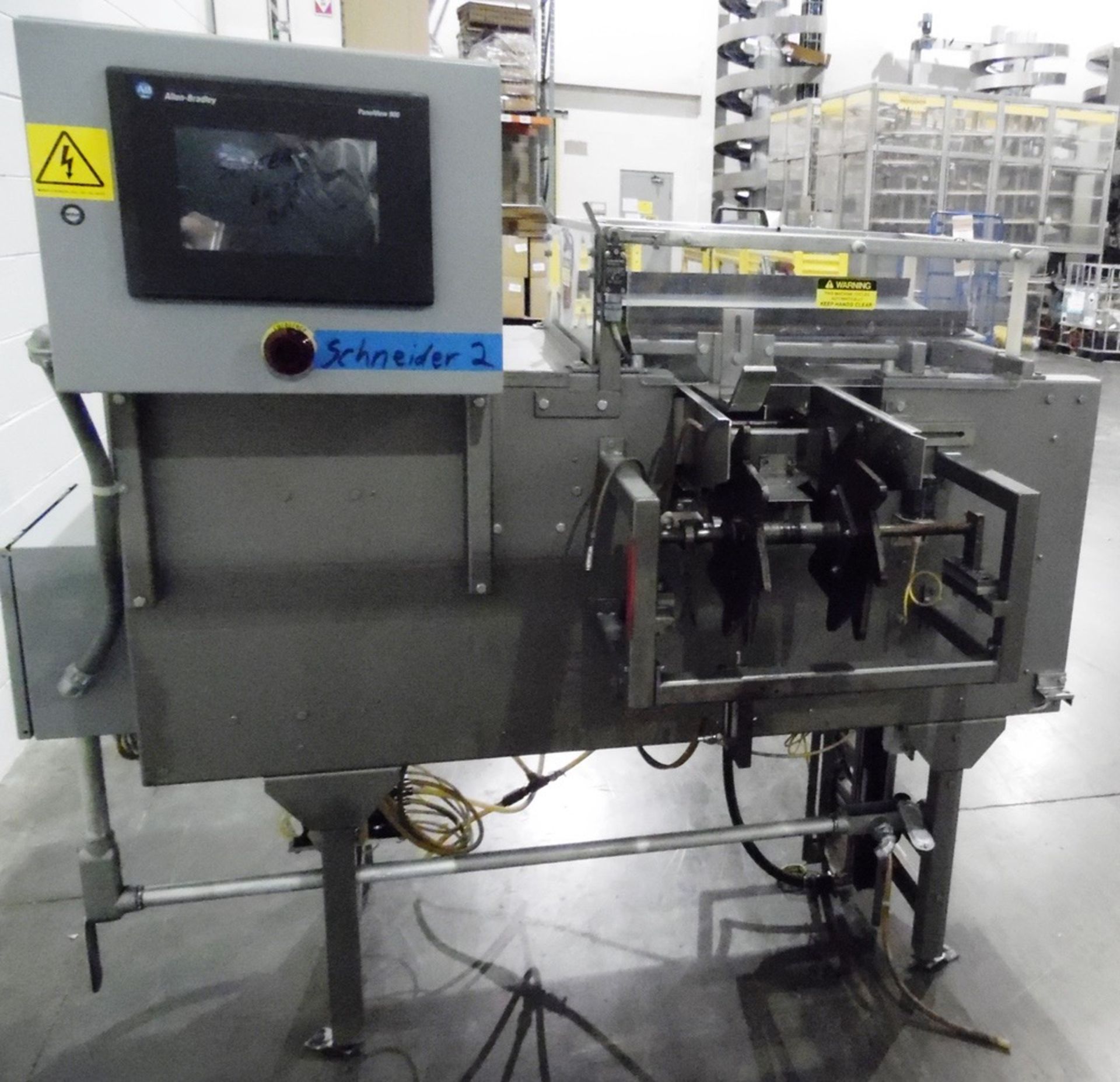 Schneider Model HCP-3H1P Left Hand Inline Case Packer, Comes With Nordson 34 | No Charge for Loading - Image 2 of 5