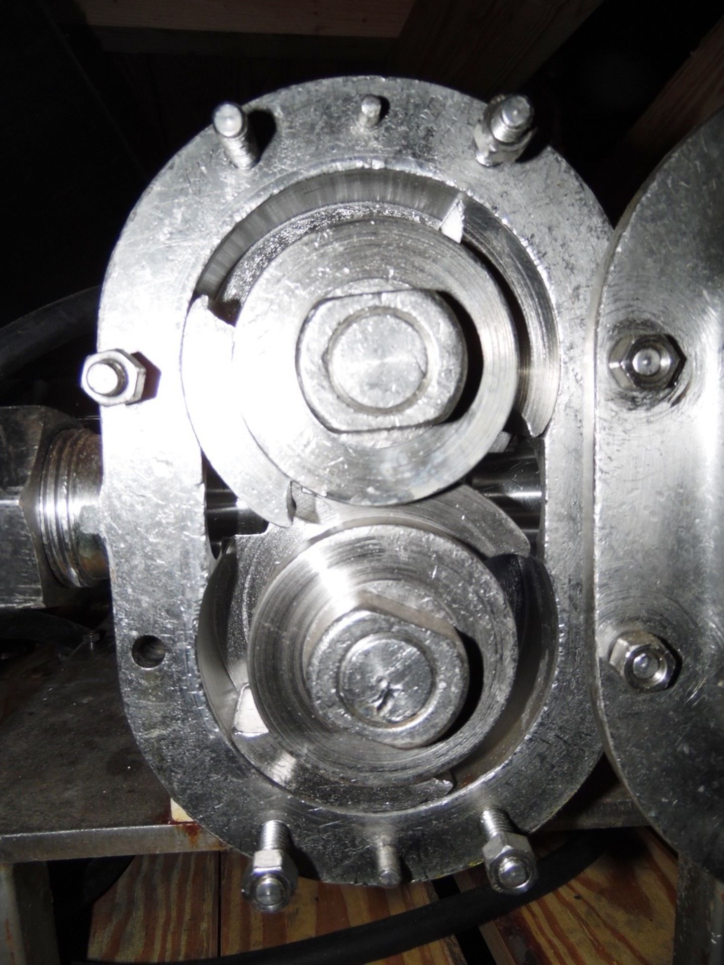 Waukesha Model D05961SS Positive Displacement Pump, 2" X 2", Stainless Steel | No Charge for Loading - Image 2 of 4