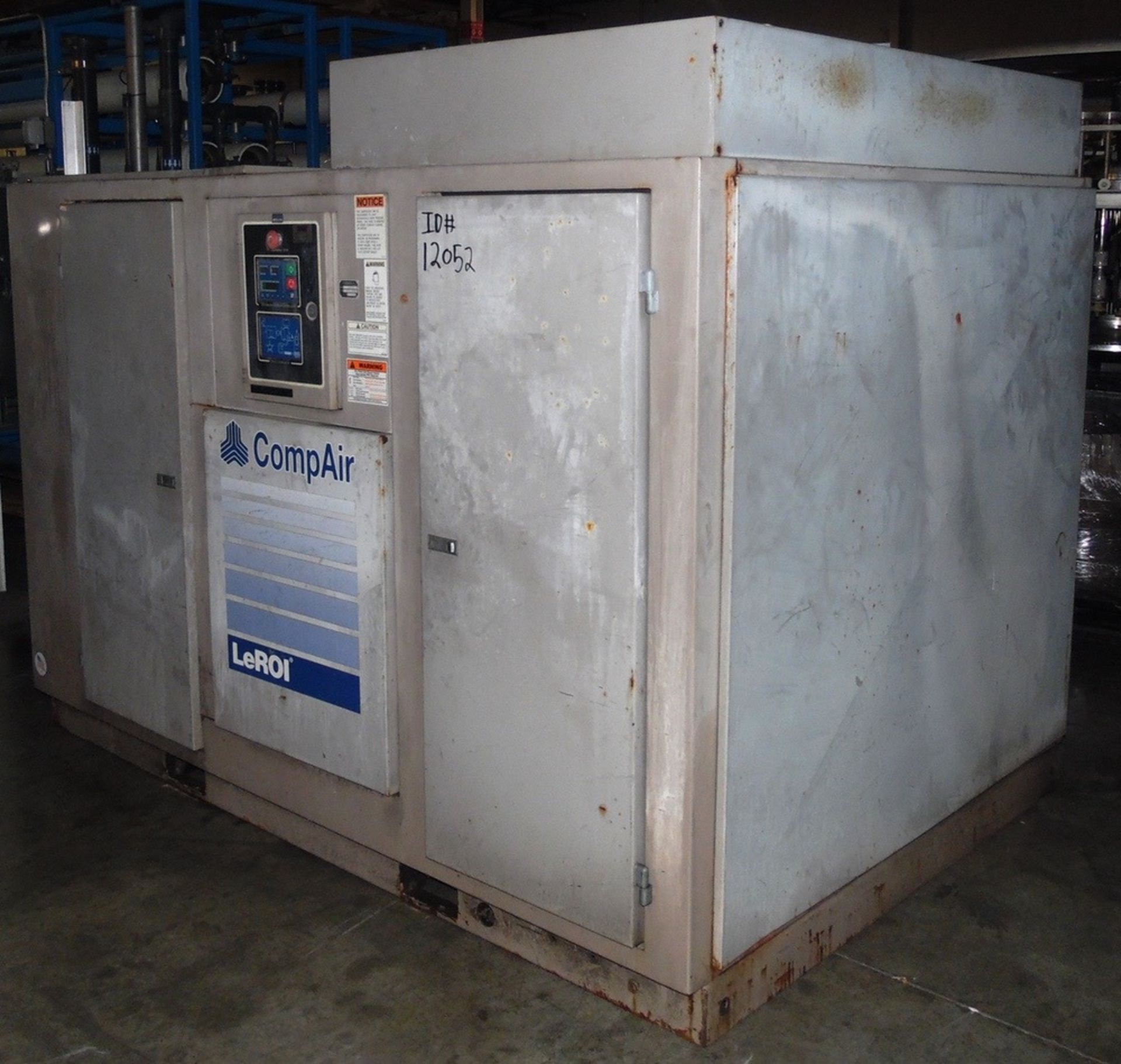 LeRoi 125 HP Rotary Screw Air Compressor, 125 PSI, Model WM125SSIIB | No Charge for Loading