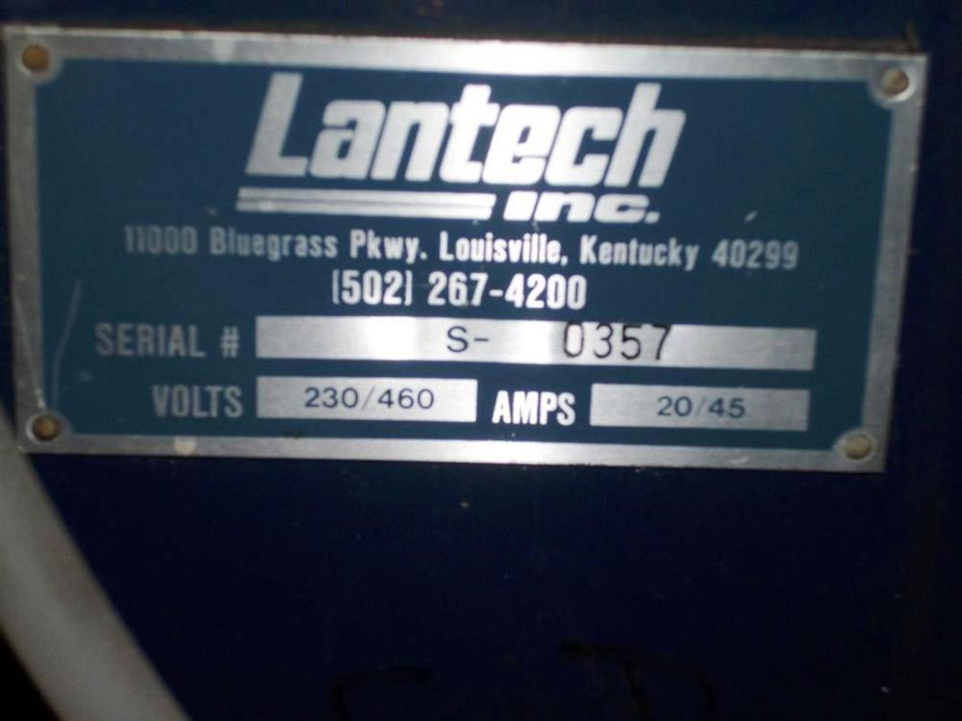 Lantech Model SVAST Pallet Stretchwrapper, Straddle Type, High-Speed Automat | No Charge for Loading - Image 3 of 4