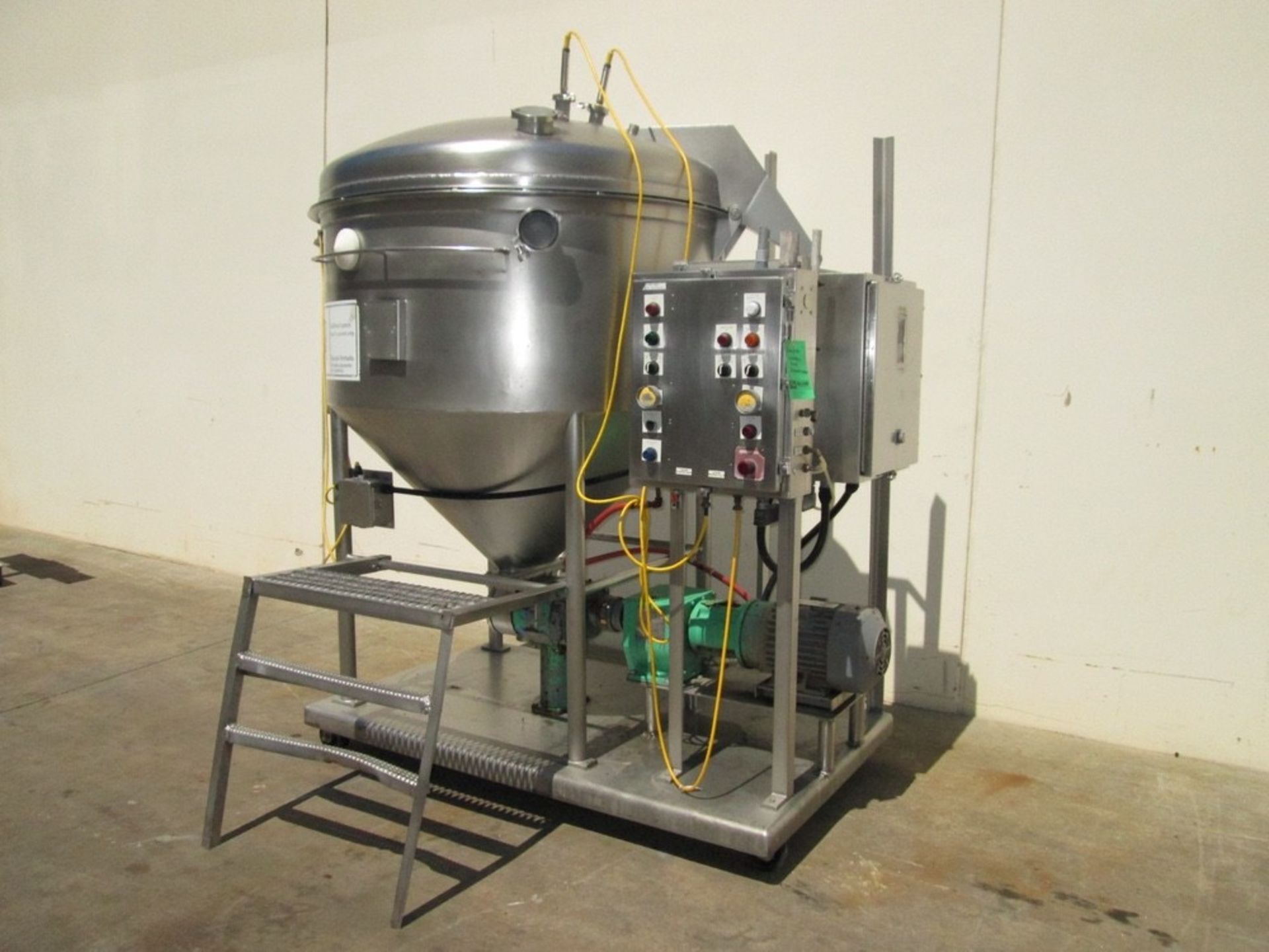 Cozzini VP700 Stainless Steel Vacuumizer, Capacity: 1500 Lbs, Tank Dimension | No Charge for Loading - Image 2 of 3