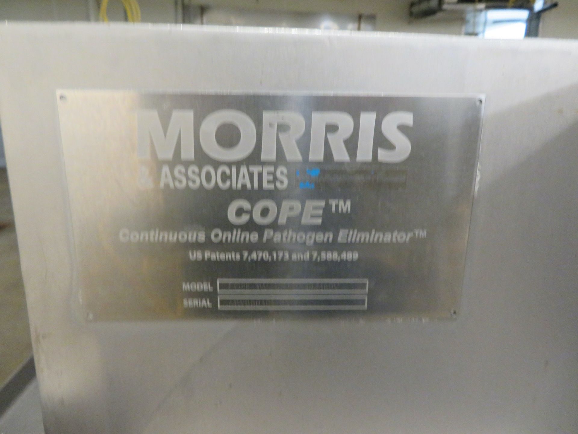 Morris & Associates Model COPE-3W-4.LH Continuous Online Pathogen Eliminator (C | Rigging Fee: $100 - Image 3 of 3