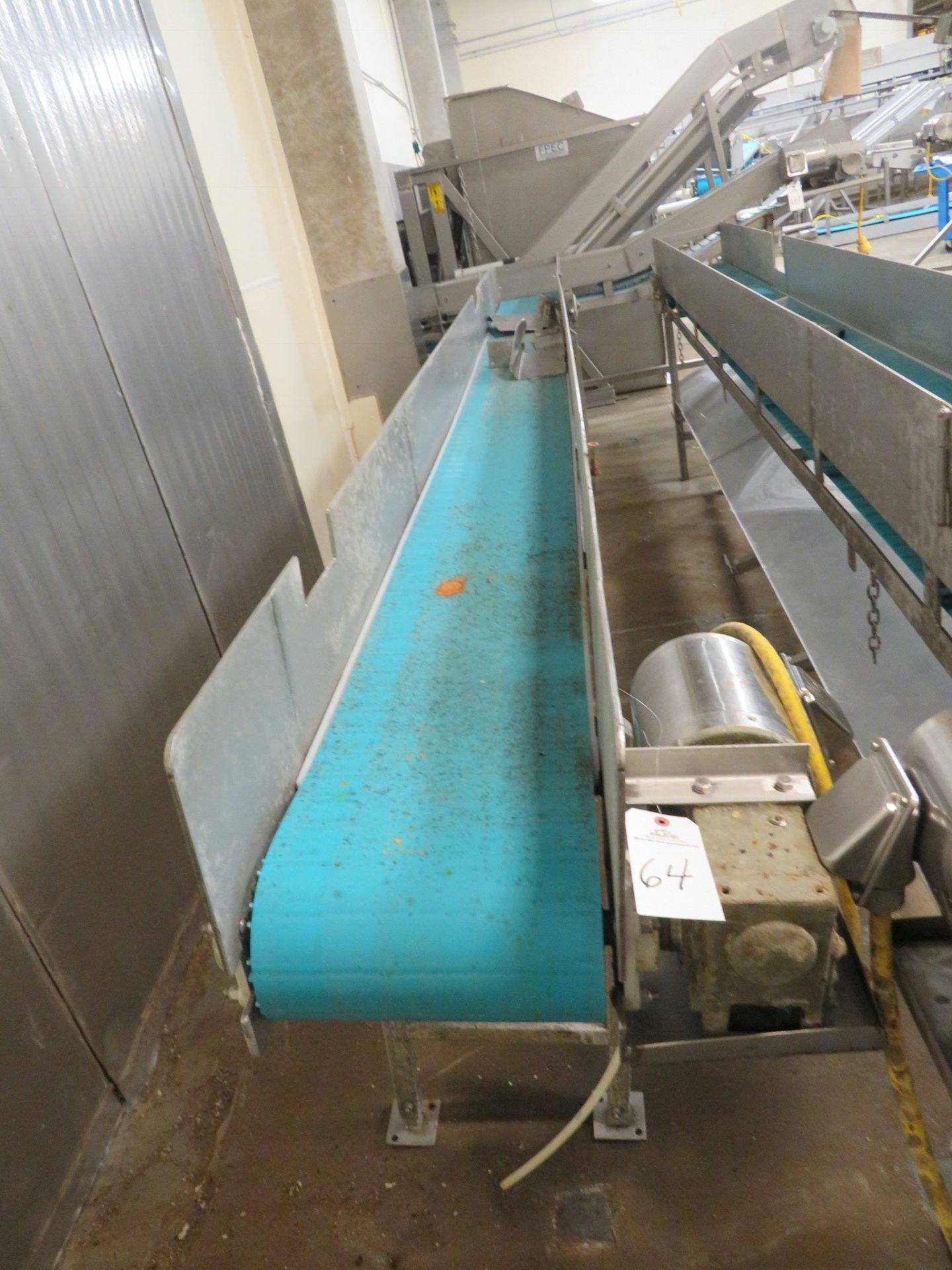 Stainless Steel Conveyor, 12"W x 15'L | Rigging Fee: $150