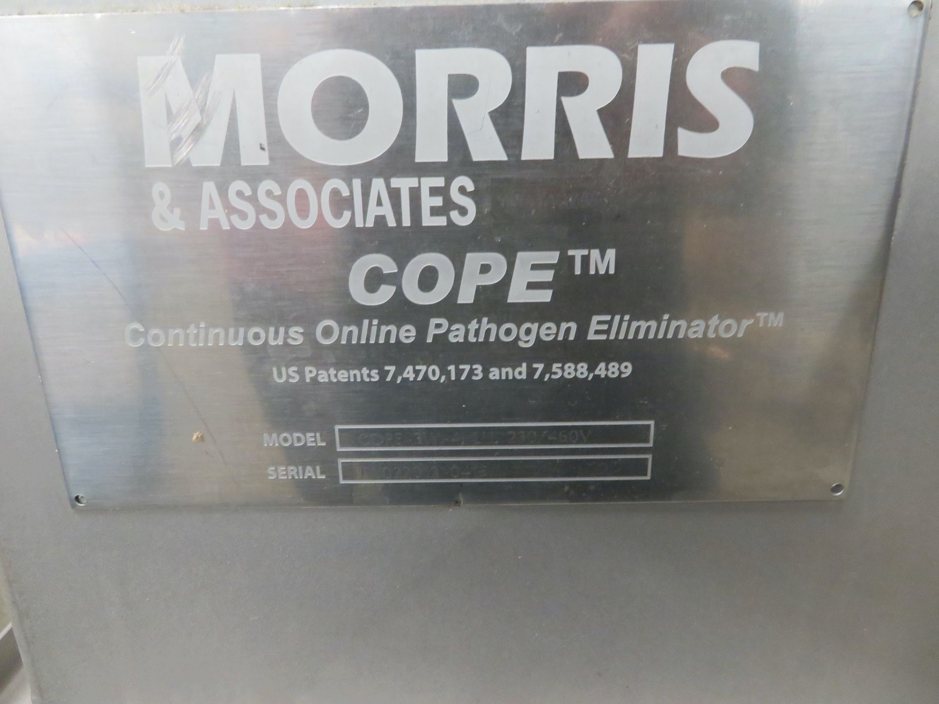 Morris & Associates Model COPE-3W-4.LH Continuous Online Pathogen Eliminator (C | Rigging Fee: $100 - Image 3 of 3